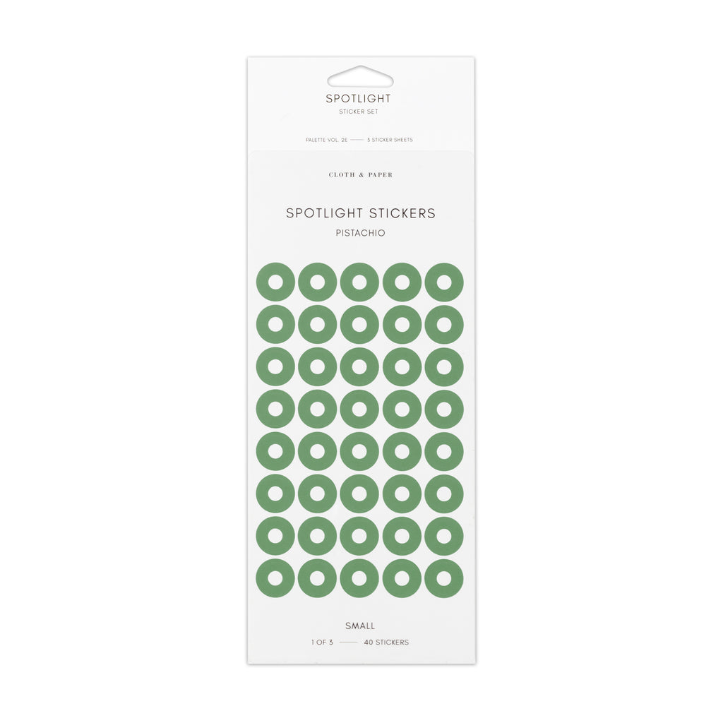Spotlight Planner Stickers Stickers | Cloth & Paper – CLOTH & PAPER