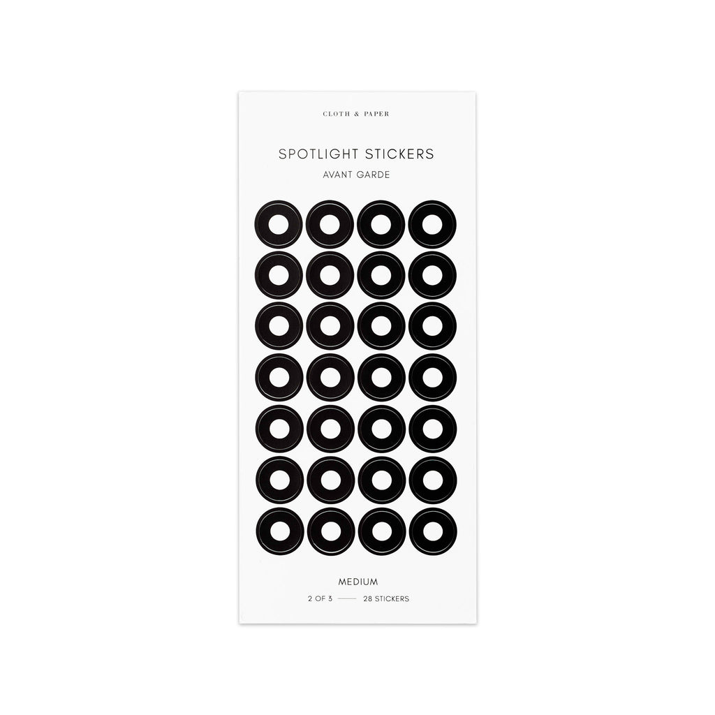 Spotlight Planner Stickers Stickers | Cloth & Paper – CLOTH & PAPER