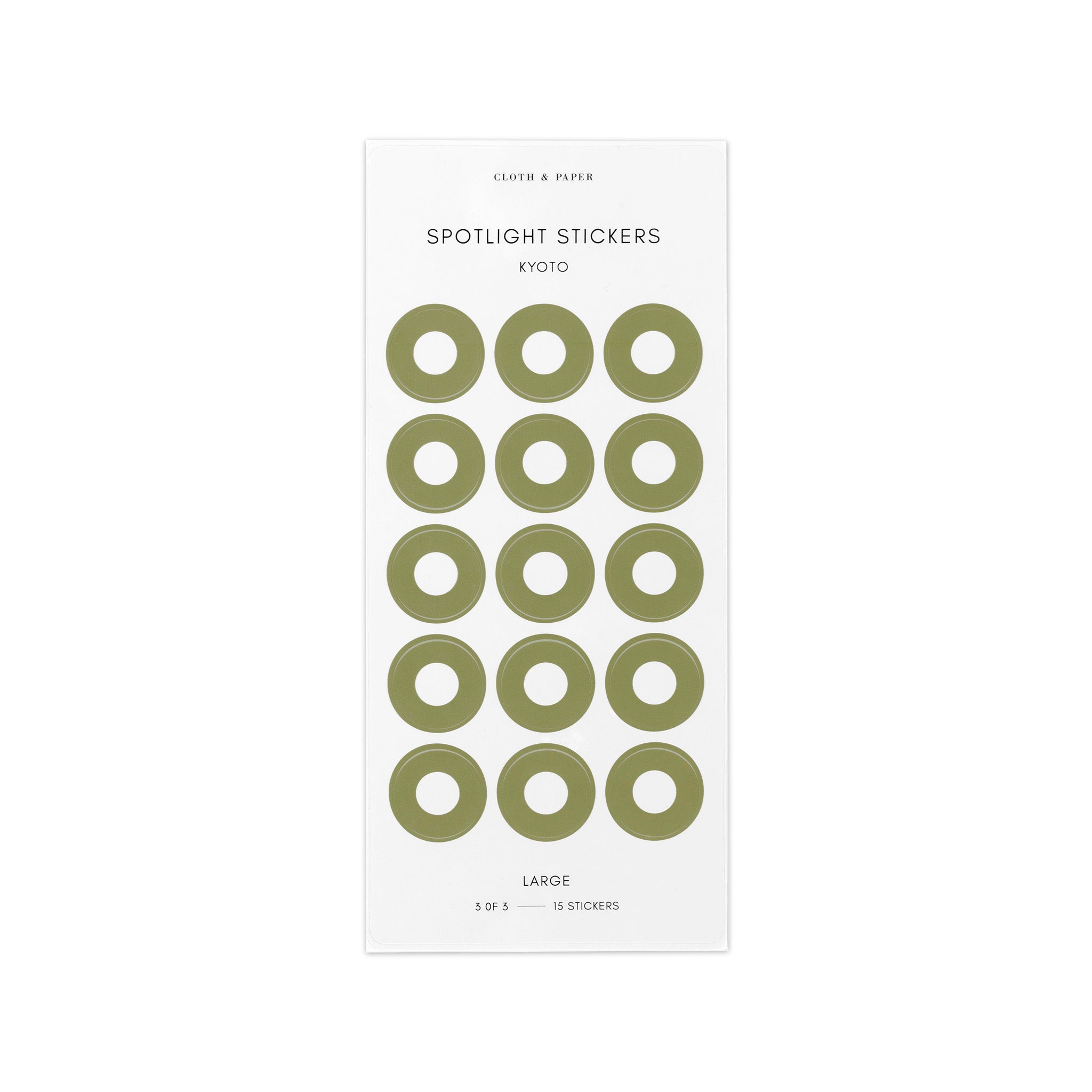 Spotlight Planner Stickers Stickers | Cloth & Paper – CLOTH & PAPER