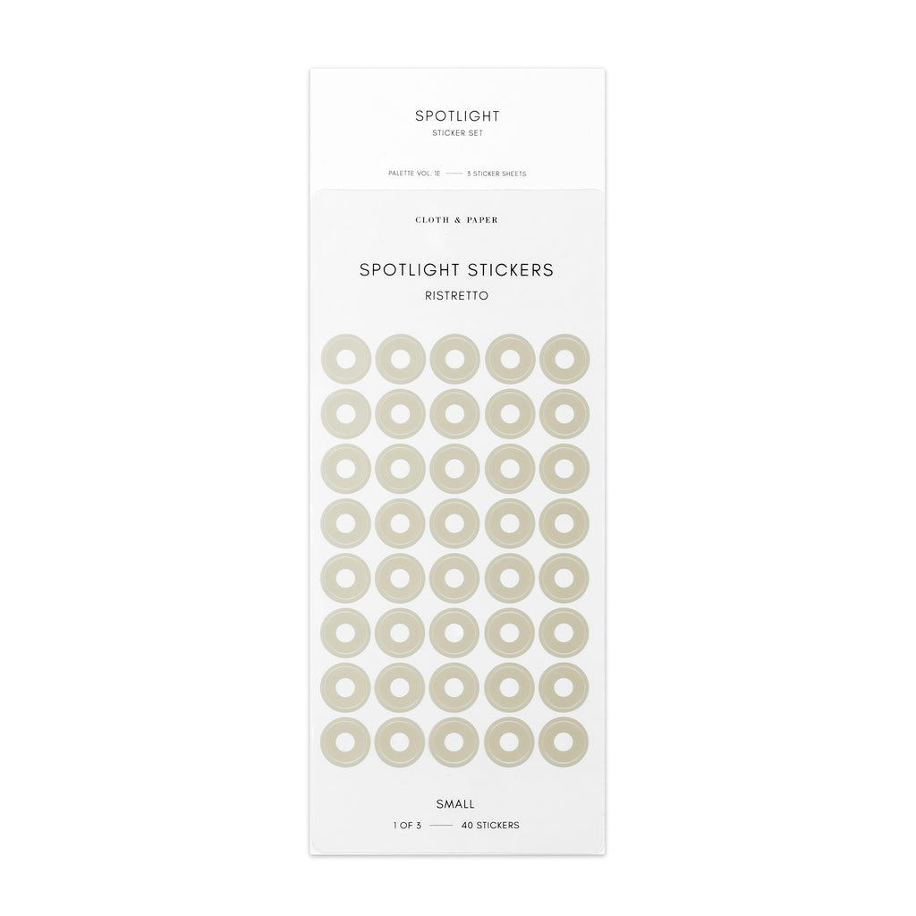 Spotlight Planner Stickers Stickers | Cloth & Paper – CLOTH & PAPER