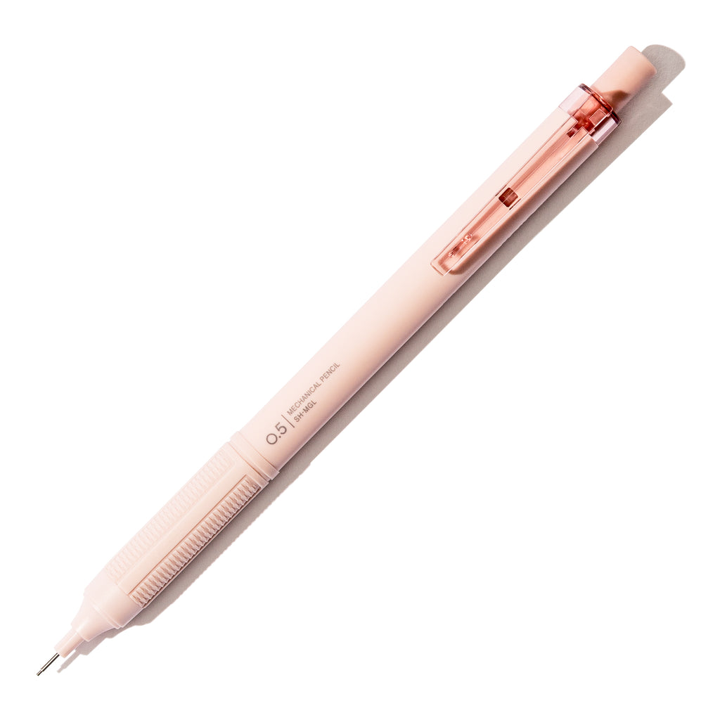 Greyish Pink  pencil displayed on a white background.