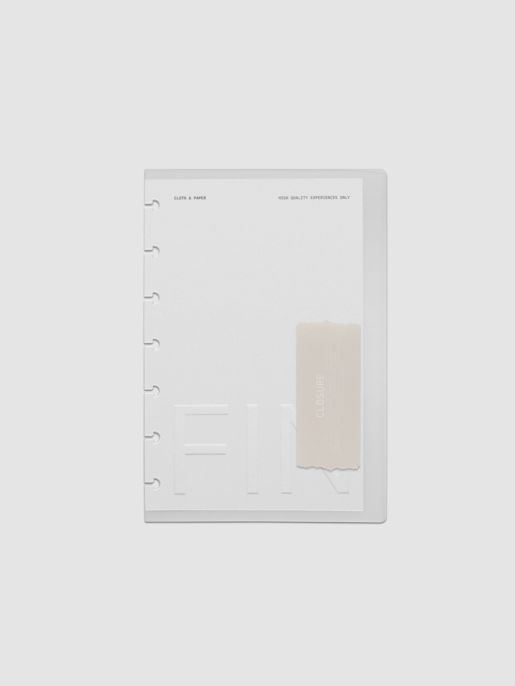Closure Planner Dashboard + Cover Set in size HP Mini.