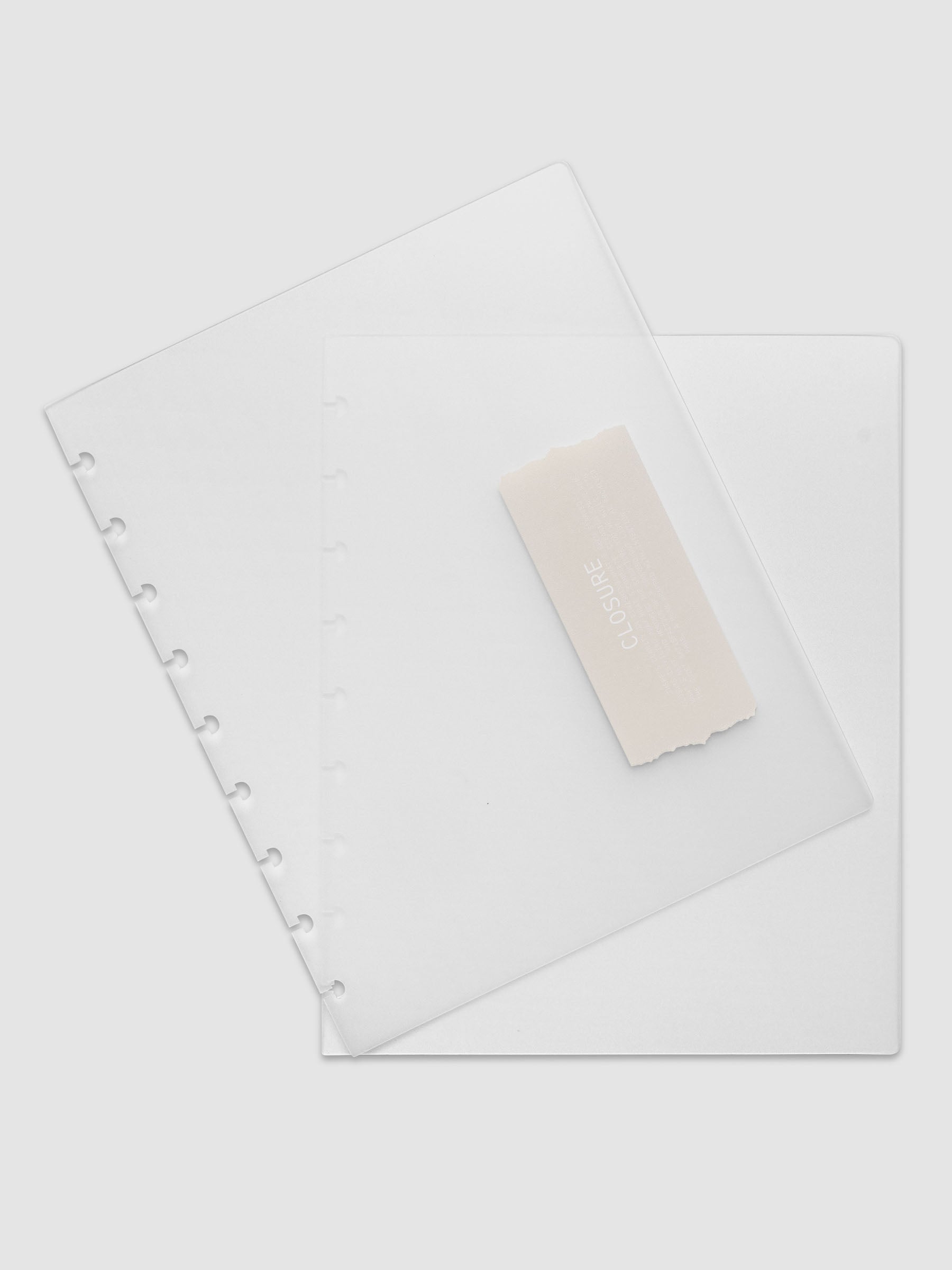 Closure Planner Dashboard + Cover Set in size HP Classic showing front and back cover only.