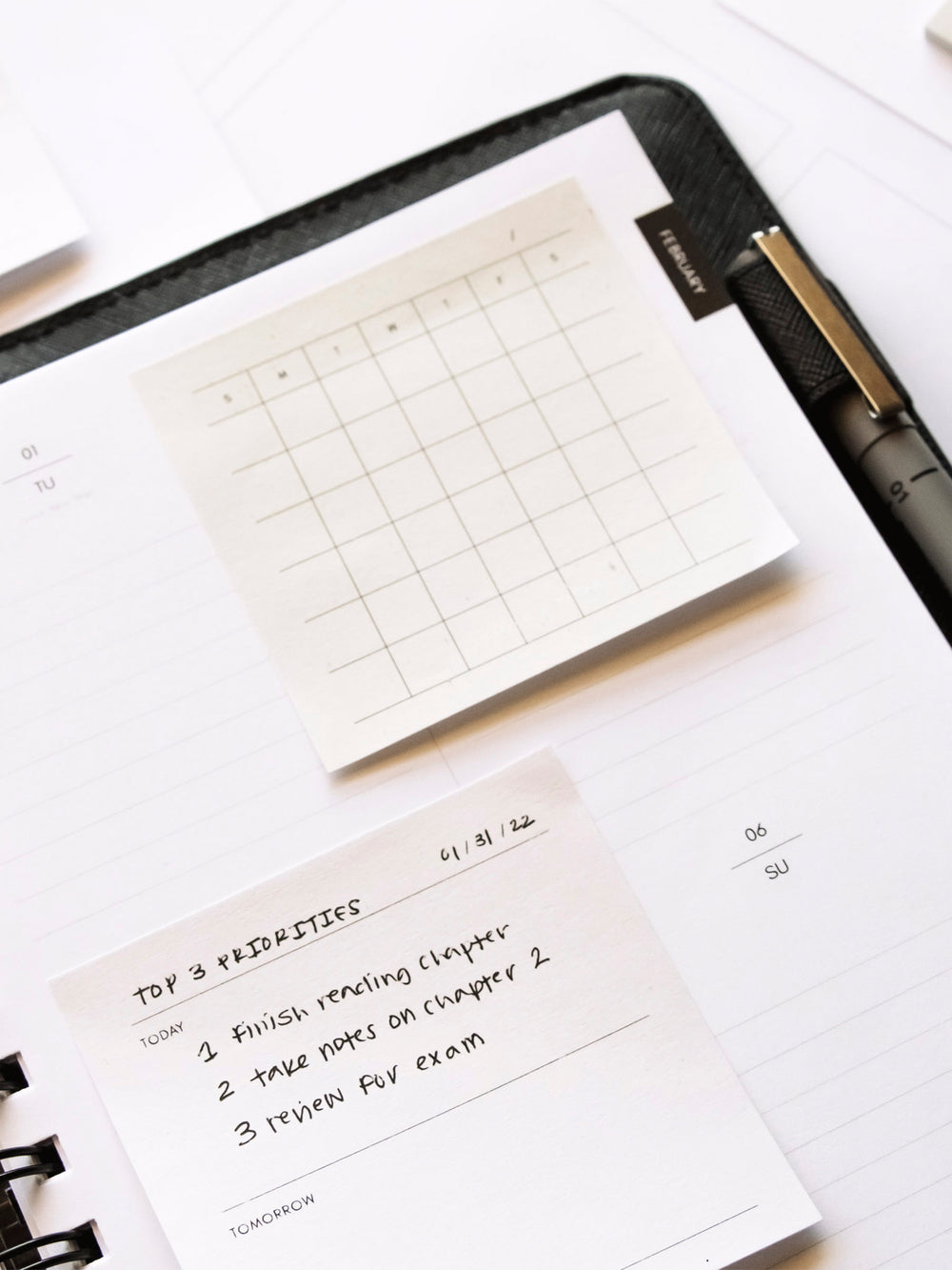 3x3 Sticky Note Printable | Essentials | Cloth & Paper