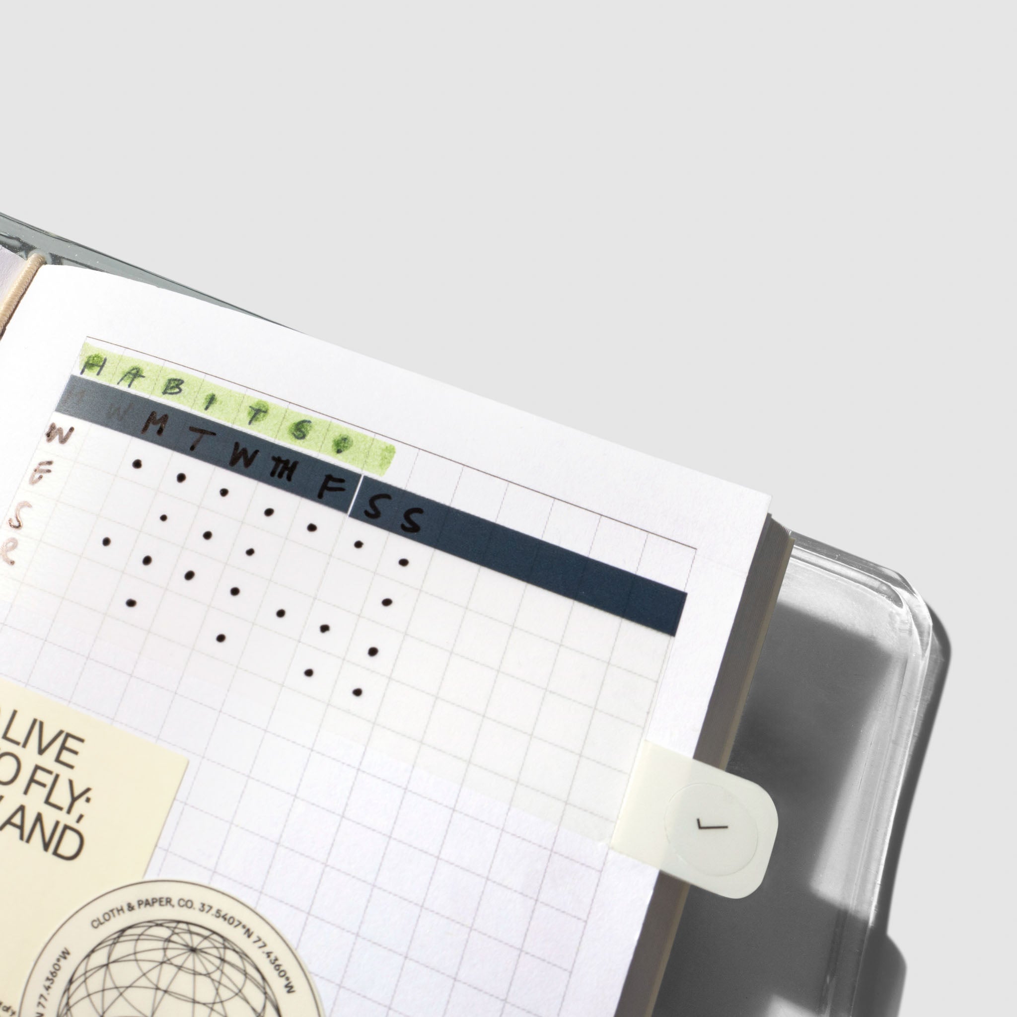 Clear Vinyl Planner | Pocket Plus | Cloth & Paper – CLOTH & PAPER