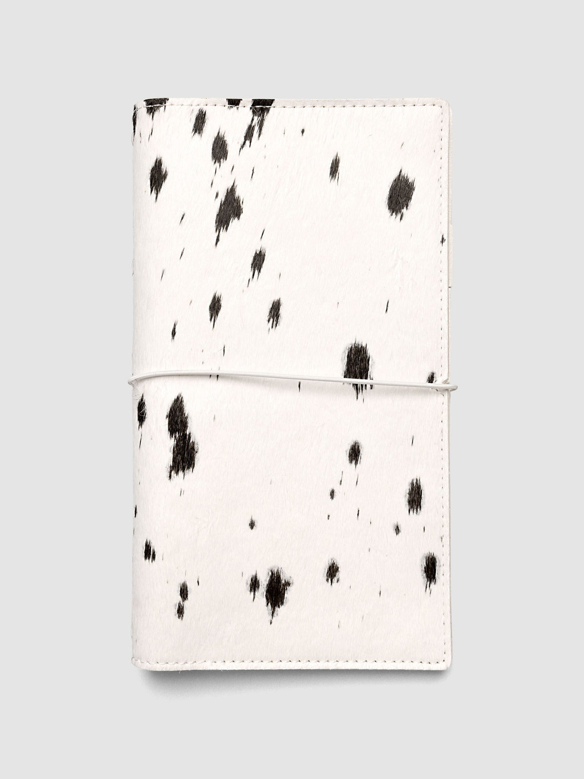 Genuine Leather Travel Notebook Cover | A5 Slim | Cloth & Paper