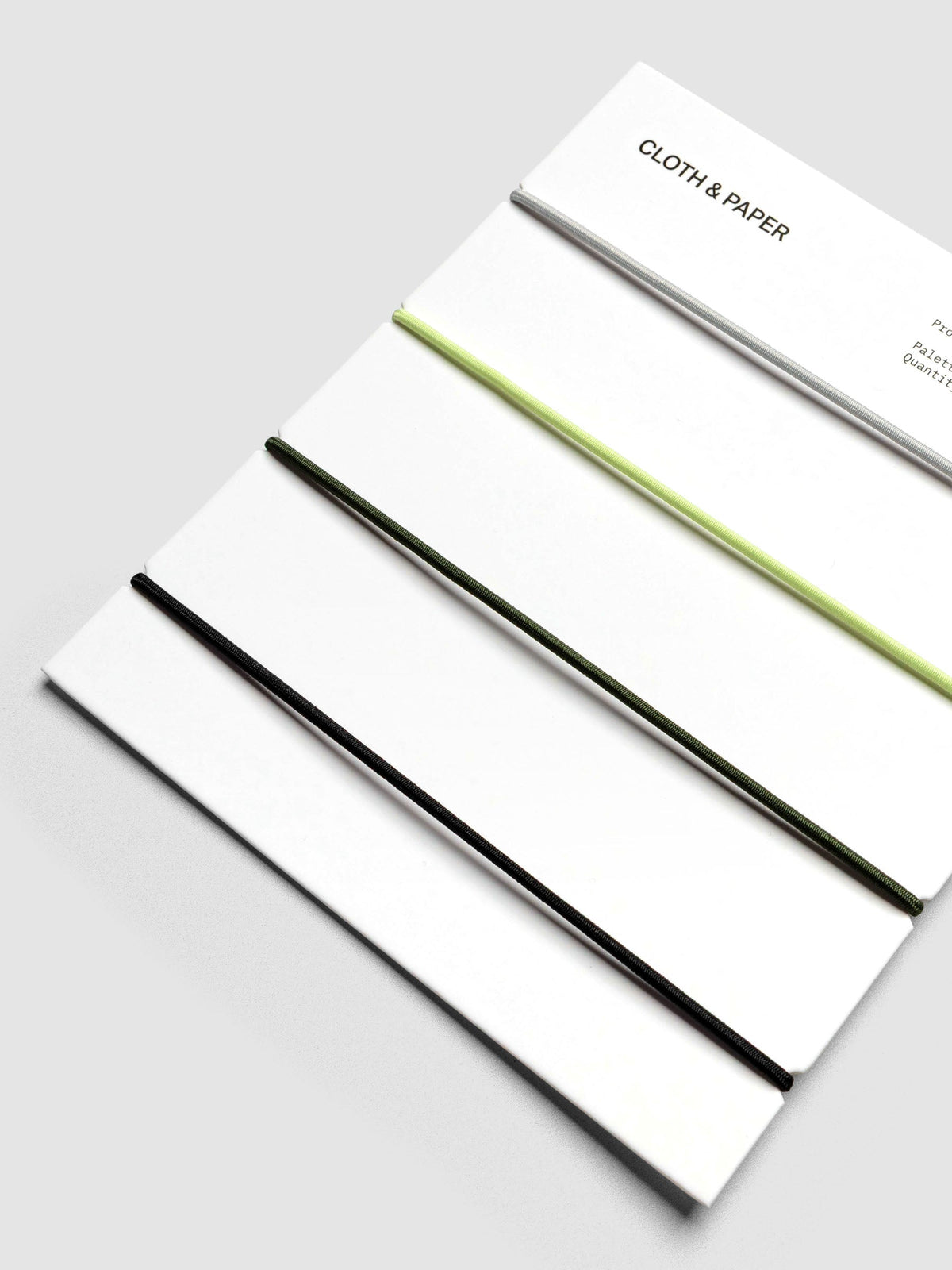 Exterior Bands | Vinyl Travel Cover | Cloth & Paper