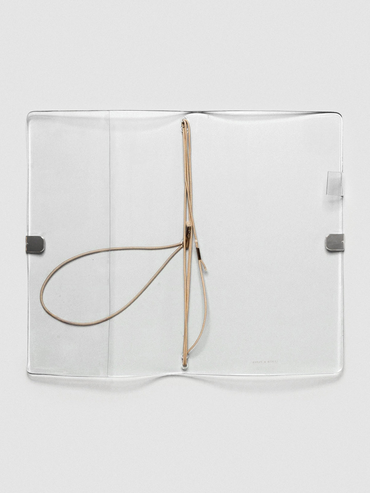 Clear Vinyl Planner | A5 Slim | Cloth & Paper