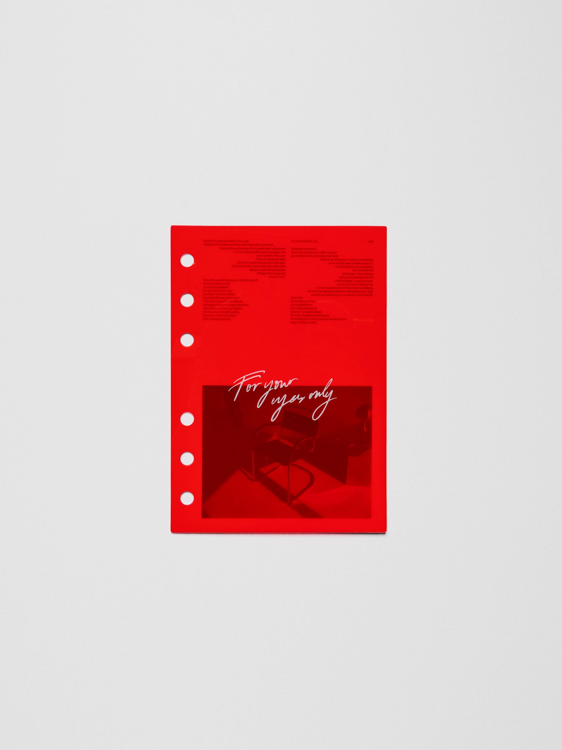 Dashboard duo displayed on a neutral background. Size shown is A6.