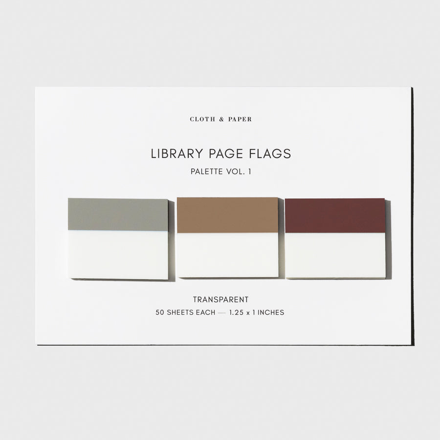 Library Page Flags | Cloth & Paper – CLOTH & PAPER