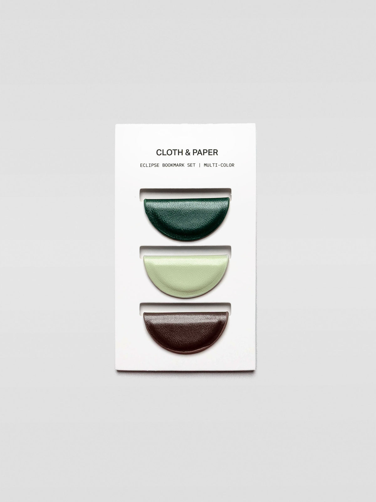 Mini Magnetic Bookmarks | Cypress, Matcha, Walnut