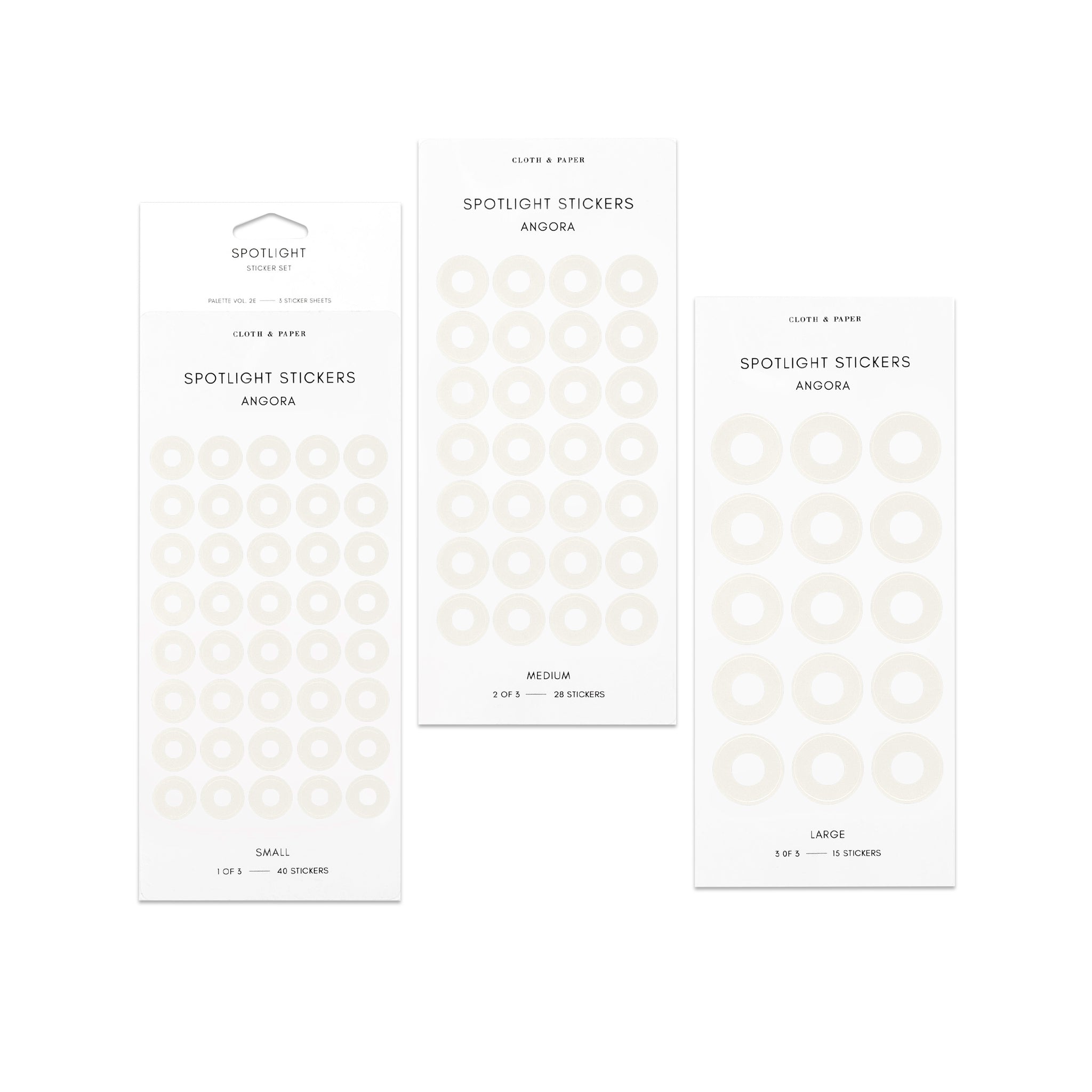 Spotlight Planner Stickers Stickers | Cloth & Paper – CLOTH & PAPER