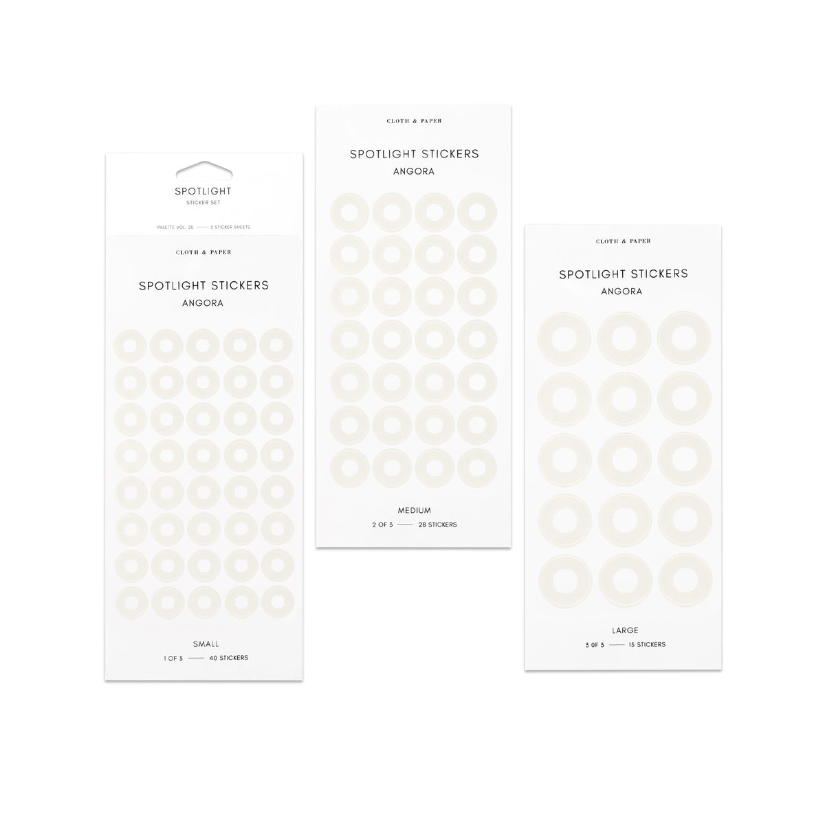 Spotlight Planner Stickers Stickers | Cloth & Paper – CLOTH & PAPER