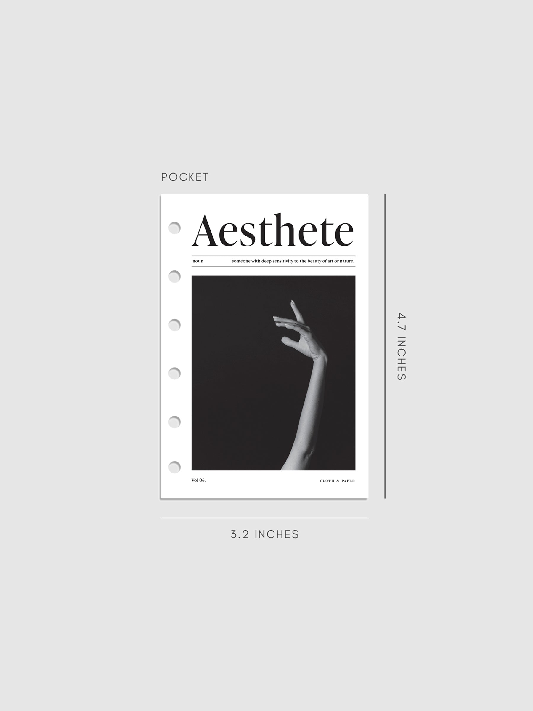Pocket Aesthete Planner Dashboard