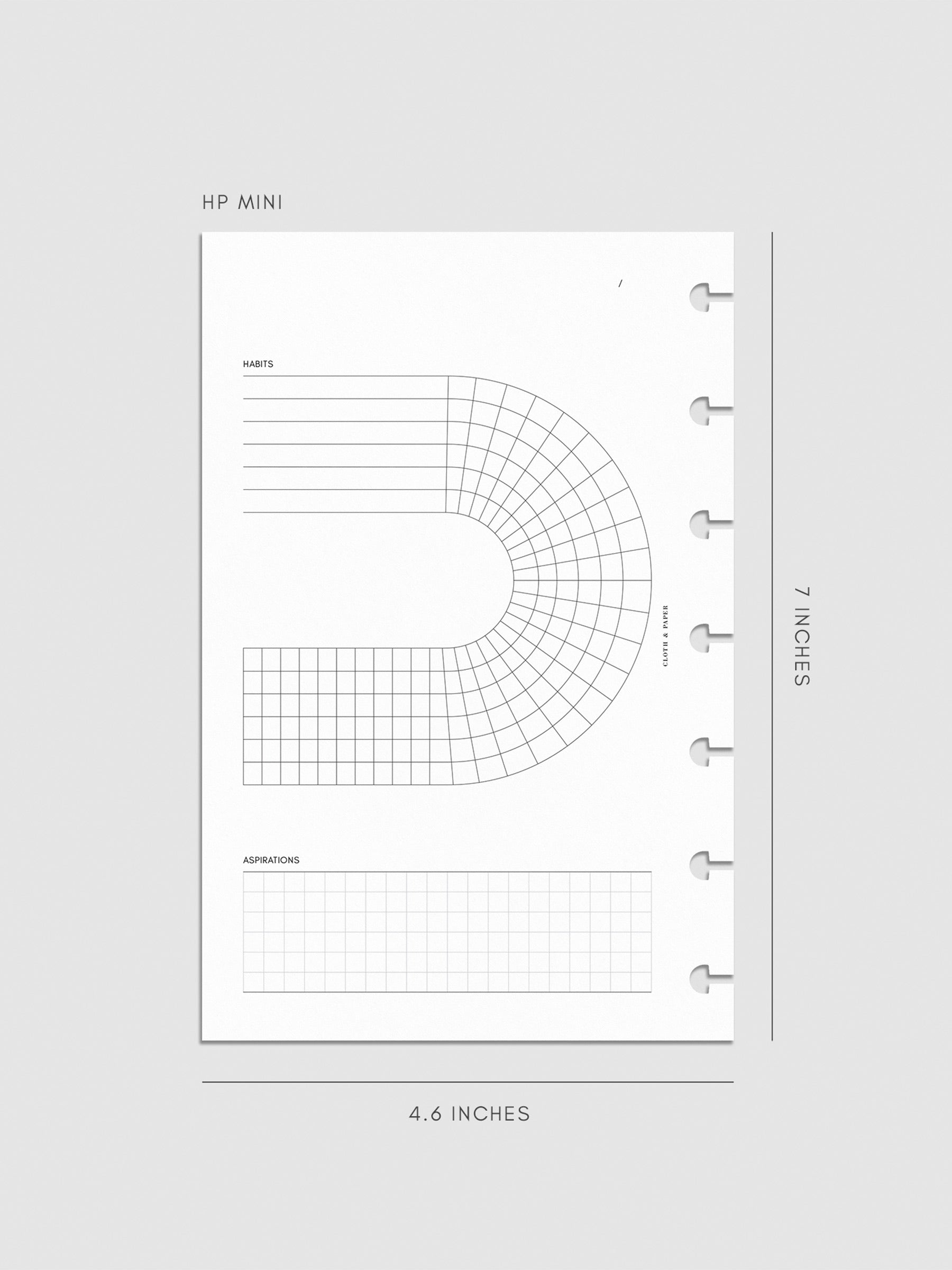 Digital mockup of insert in HP Mini.