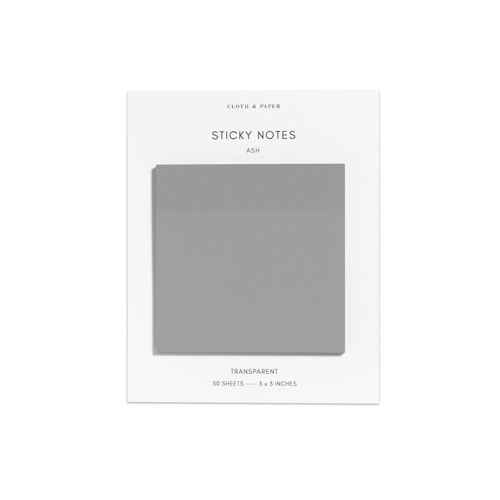 Transparent Sticky Notes | Cloth & Paper – CLOTH & PAPER