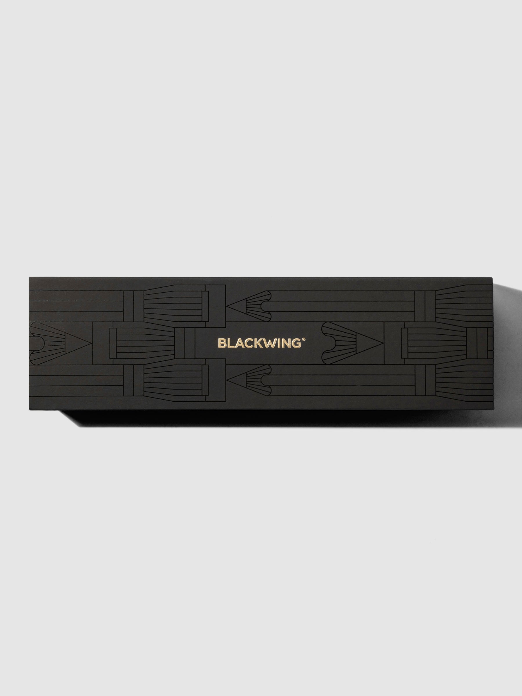 Blackwing Pencil Essentials Set, Cloth and Paper. Box displayed on a neutral background.