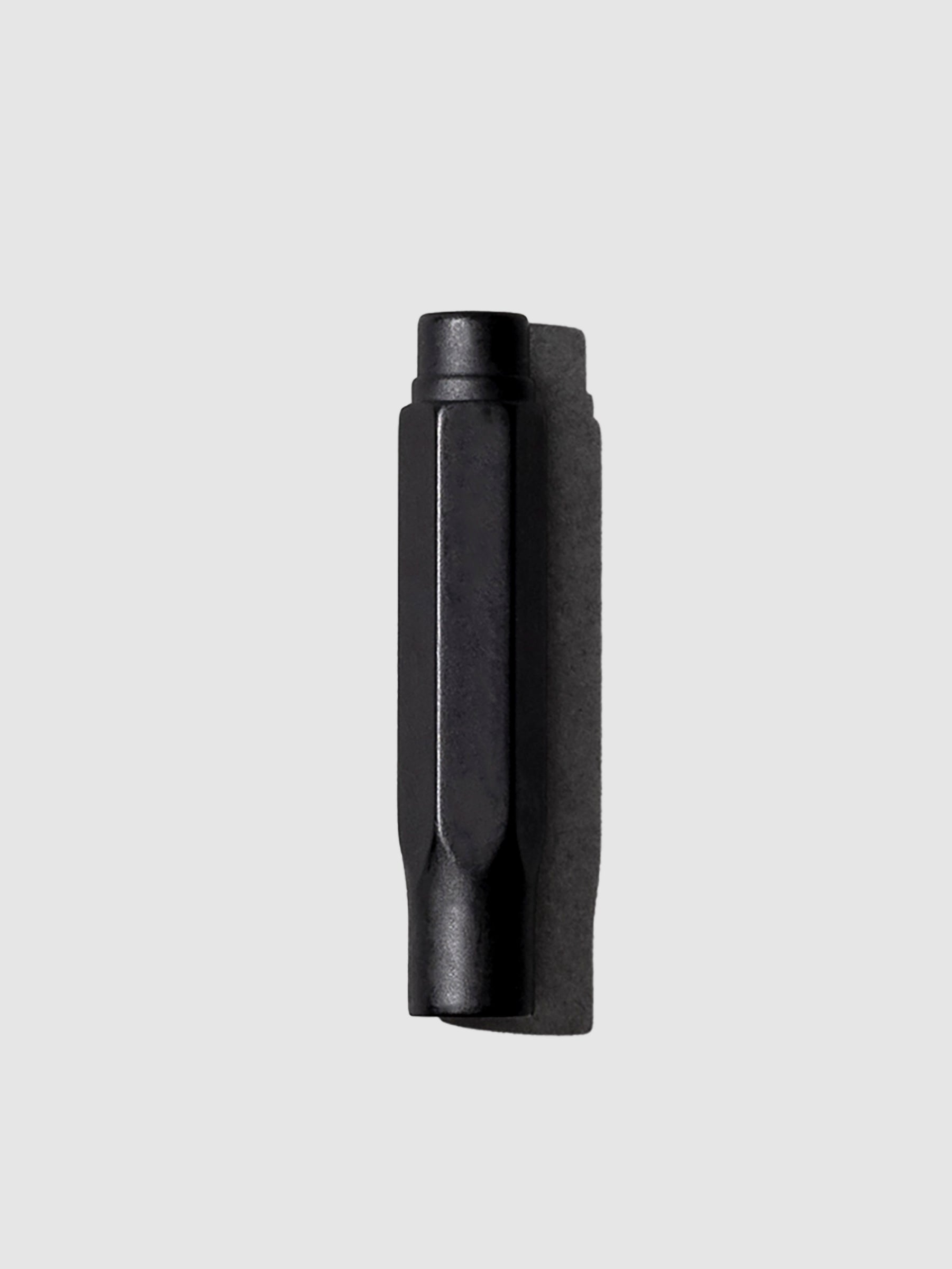 The image shows a close-up of the blackwing point guard in matte black.
