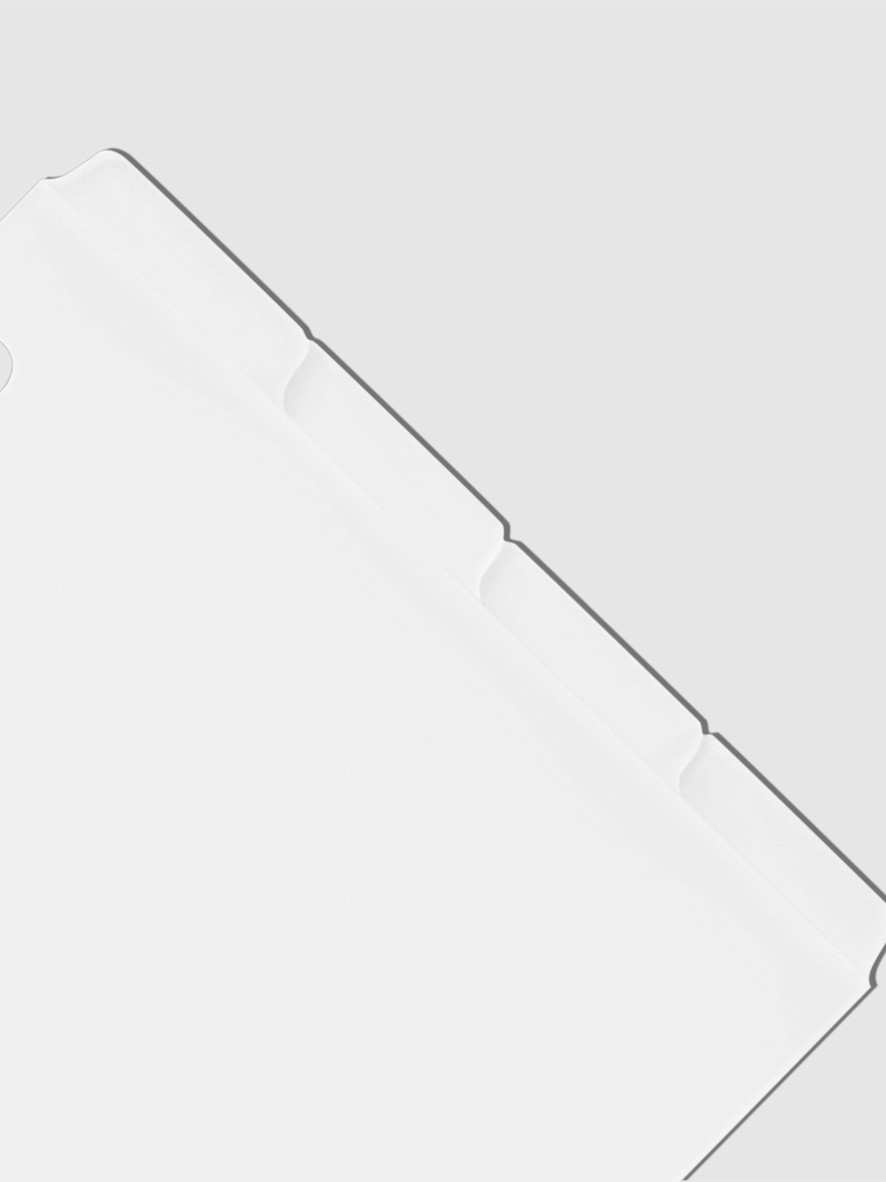 Closeup of dividers on a neutral background.