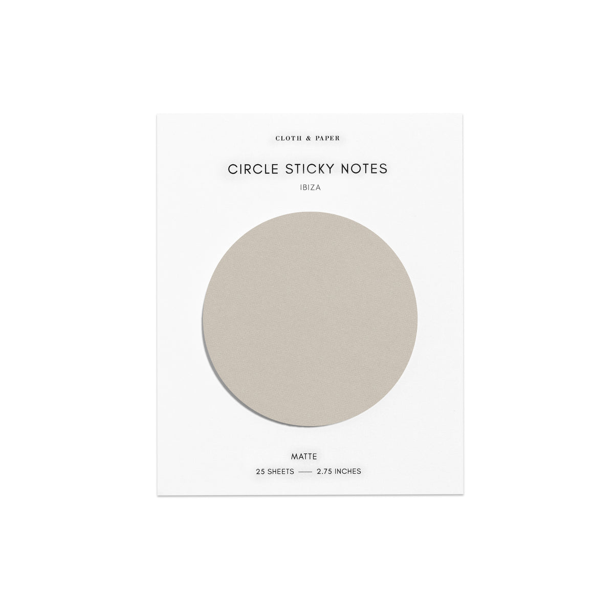 Circle Sticky Notes | Cloth & Paper – CLOTH & PAPER