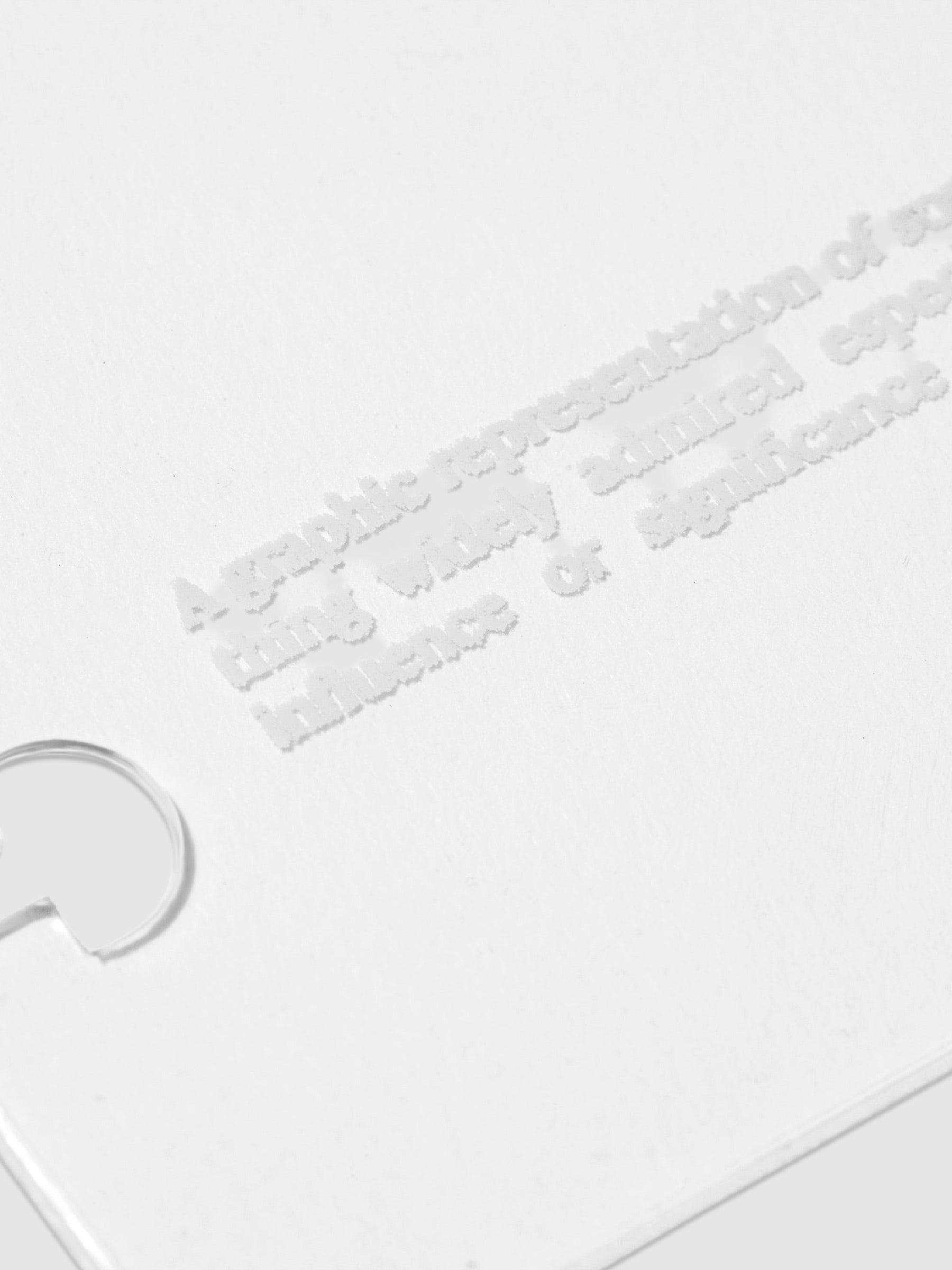 Closeup of the bottom left corner of an Icon cover.