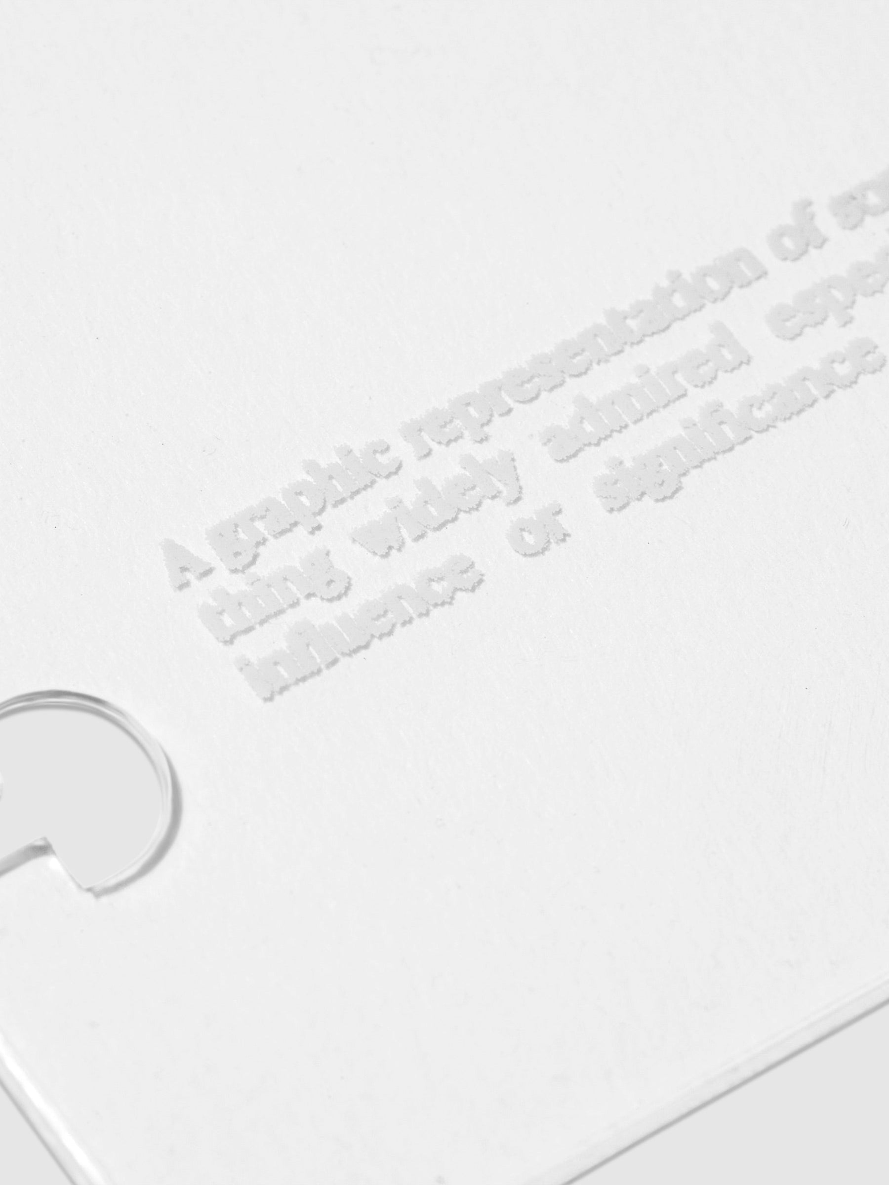 Closeup of the bottom left corner of an Icon cover.