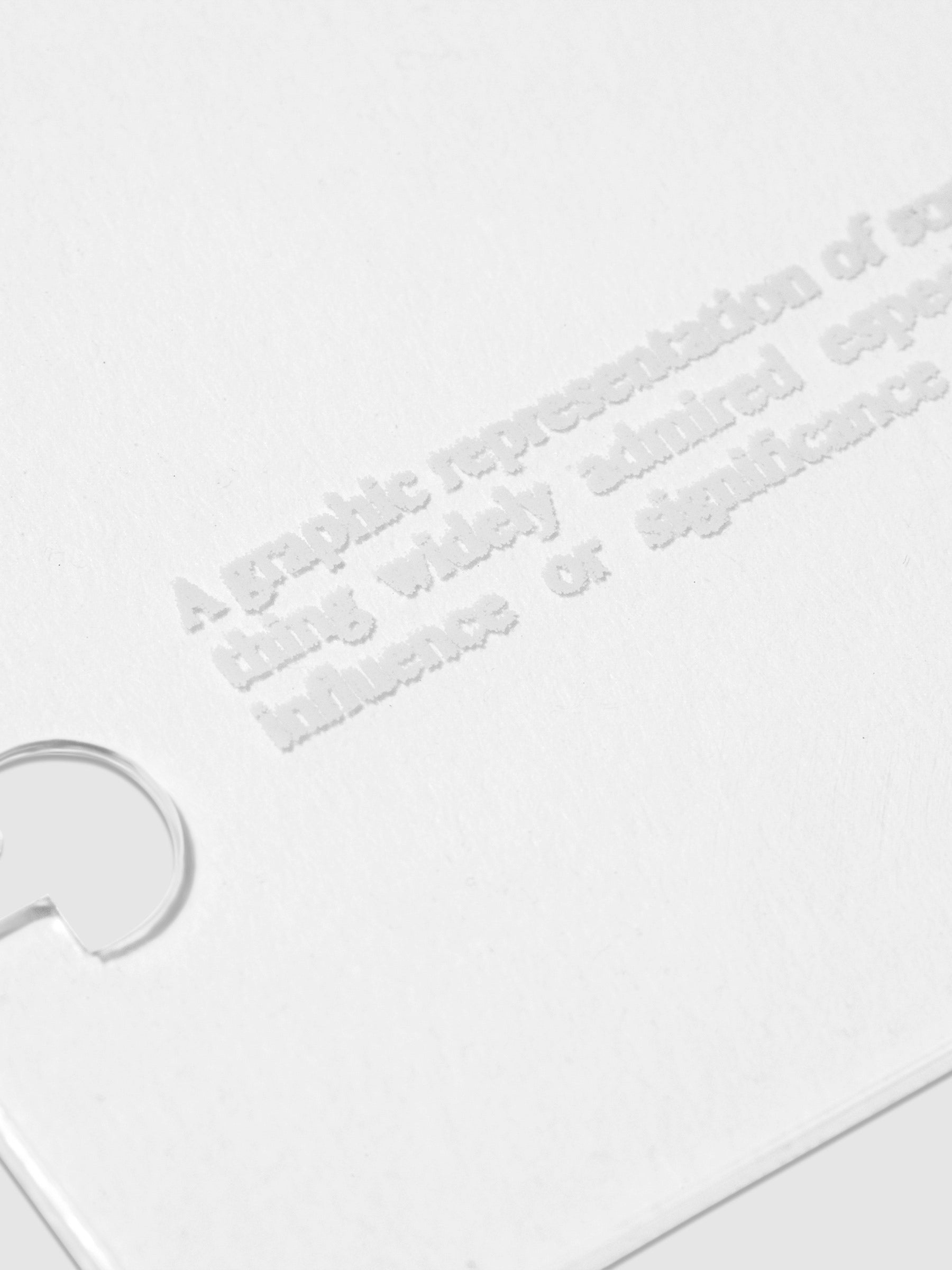 Closeup of the bottom left corner of an Icon cover.