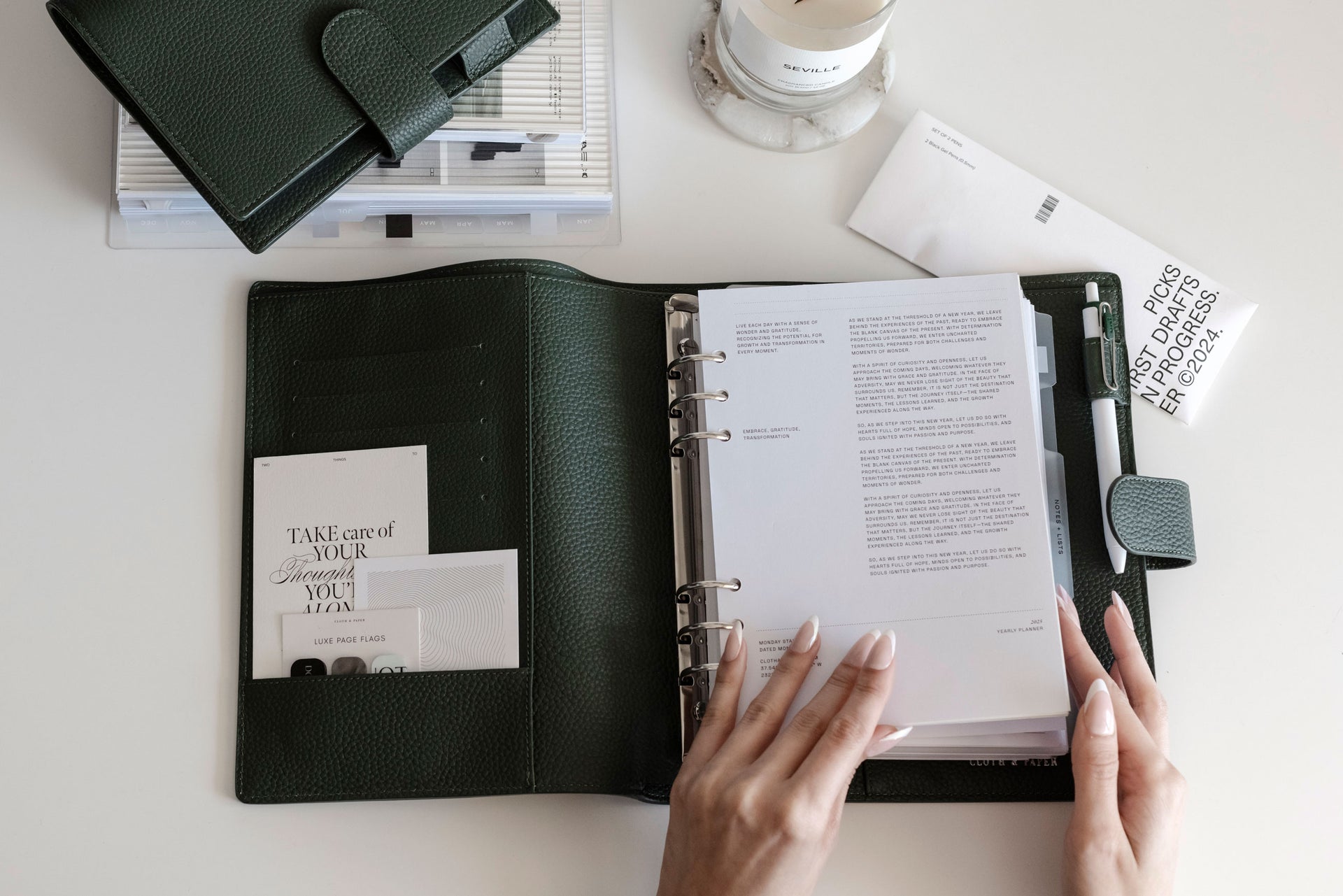 Custom Planners - Leather Folios, Discbound Planners & 6-Ring Planners ...