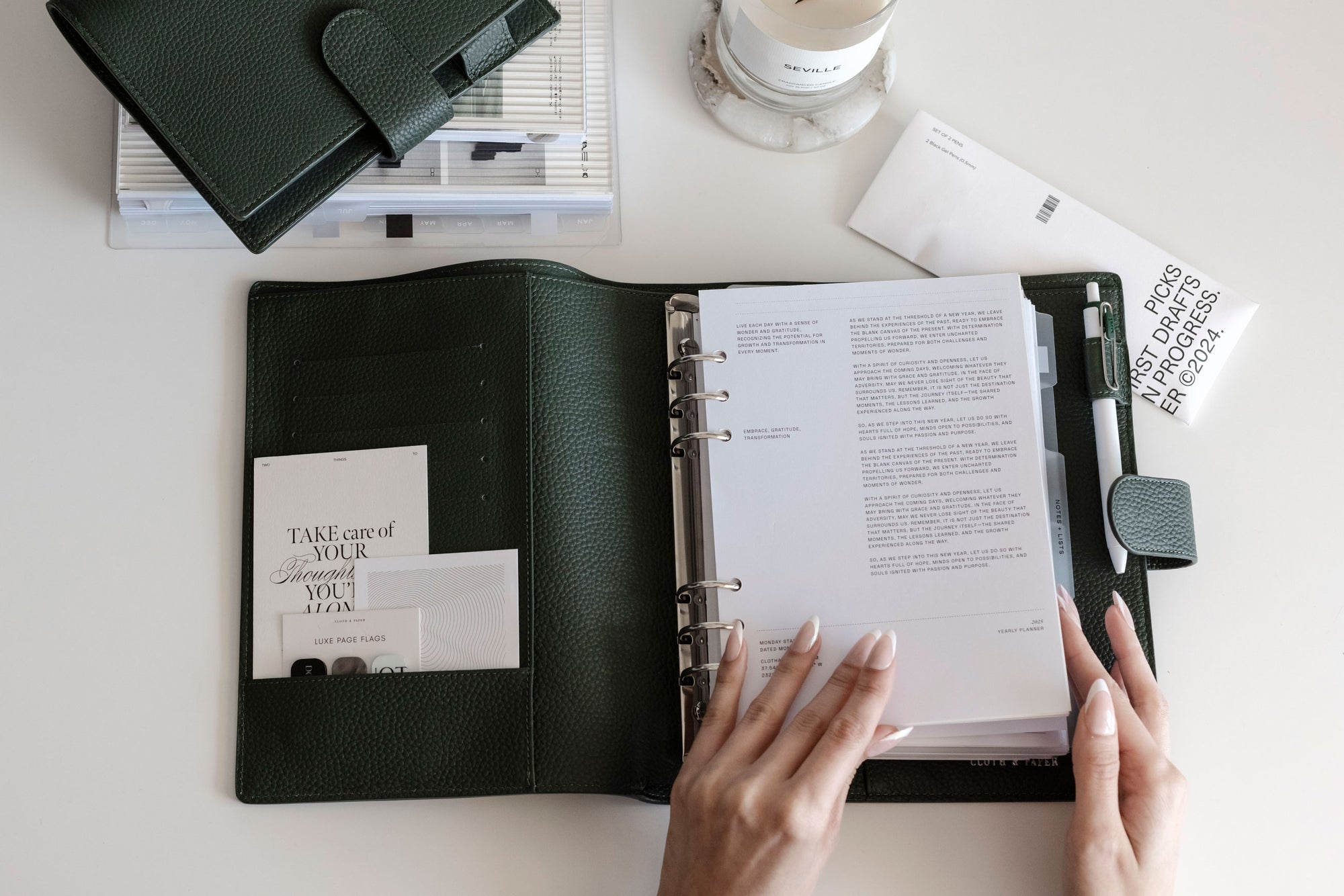 Custom Planners - Leather Folios, Discbound Planners & 6-Ring Planners ...