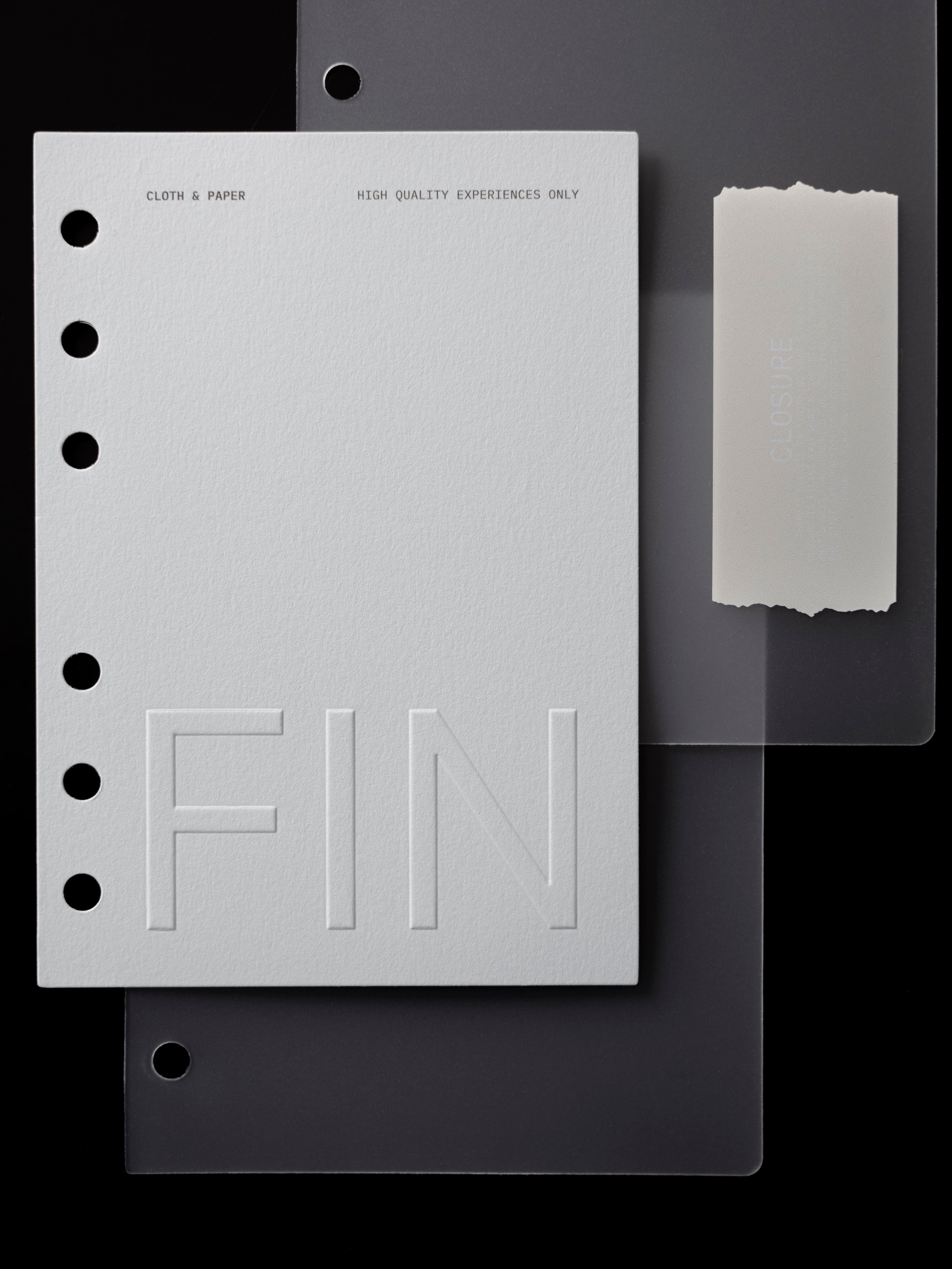 Closure Planner Dashboard + Cover Set against a black background.