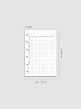 Digital mockup of insert in Pocket. 