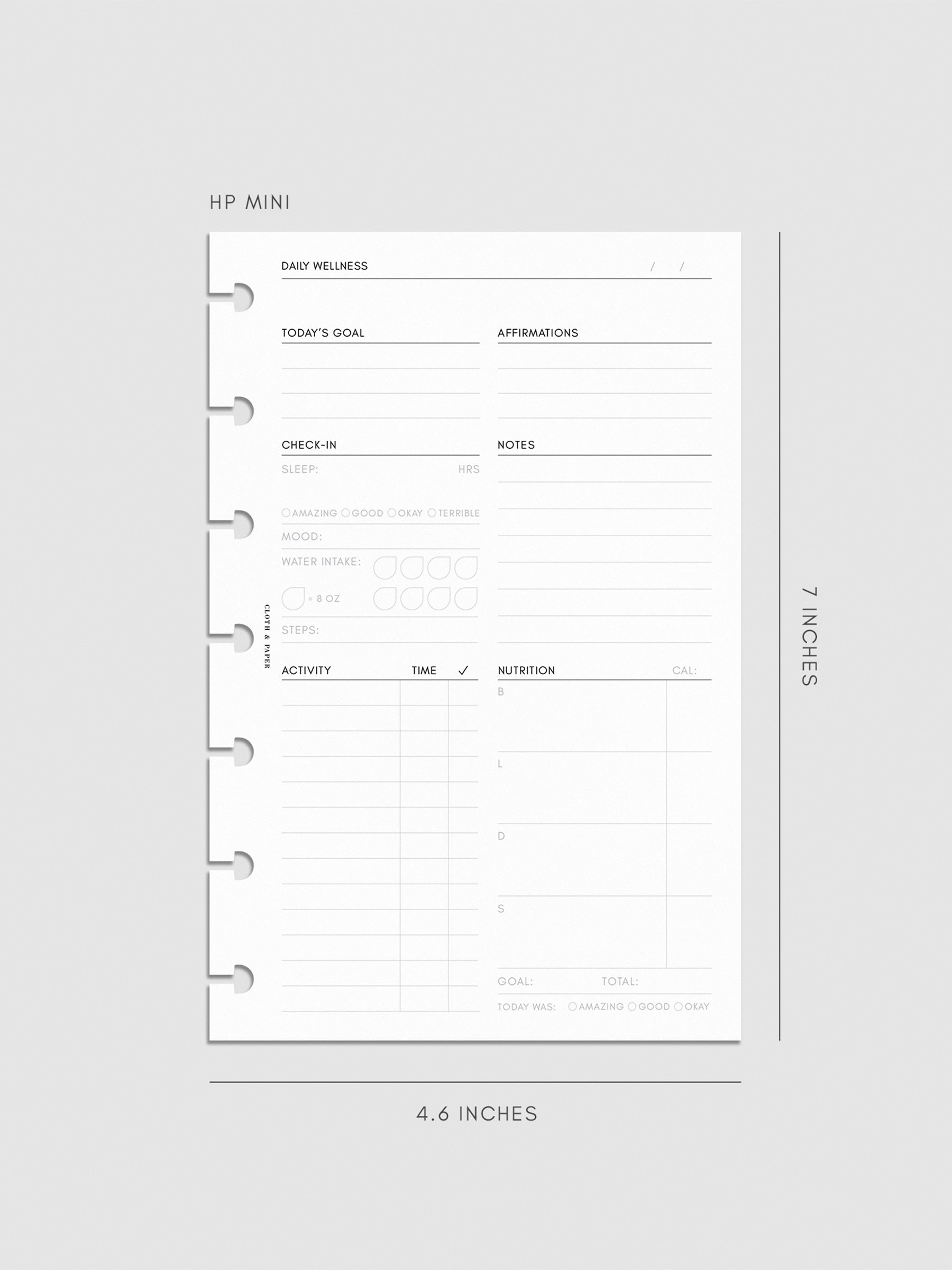 Digital mockup of insert in HP Mini.