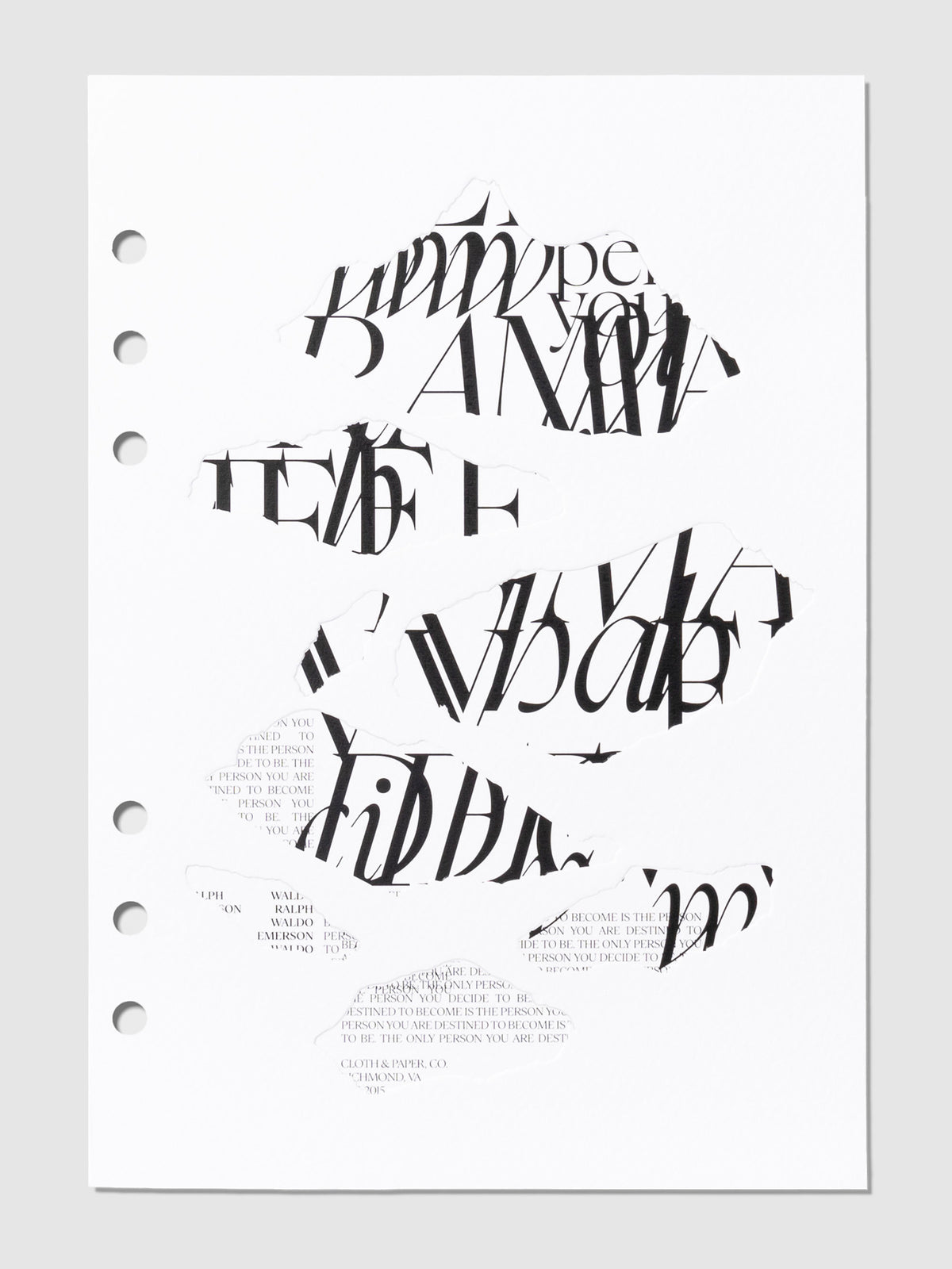 Decide to Be Planner Dashboard | Cloth & Paper