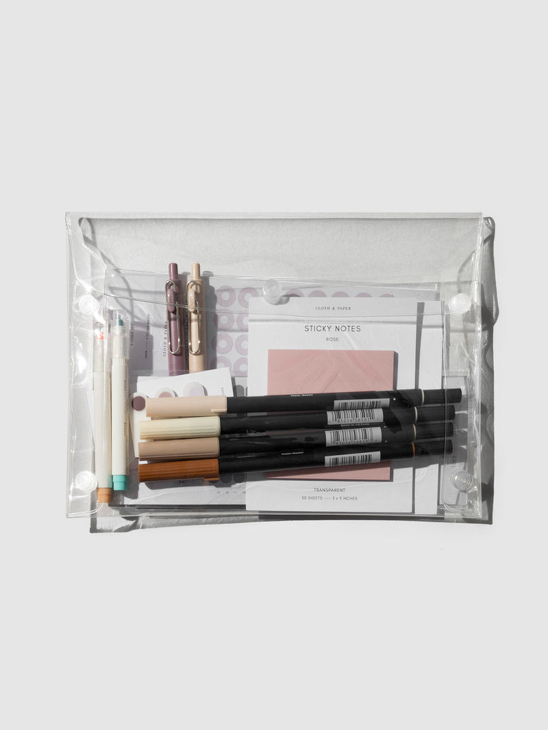 Essentials Pouch | Large | Cloth & Paper