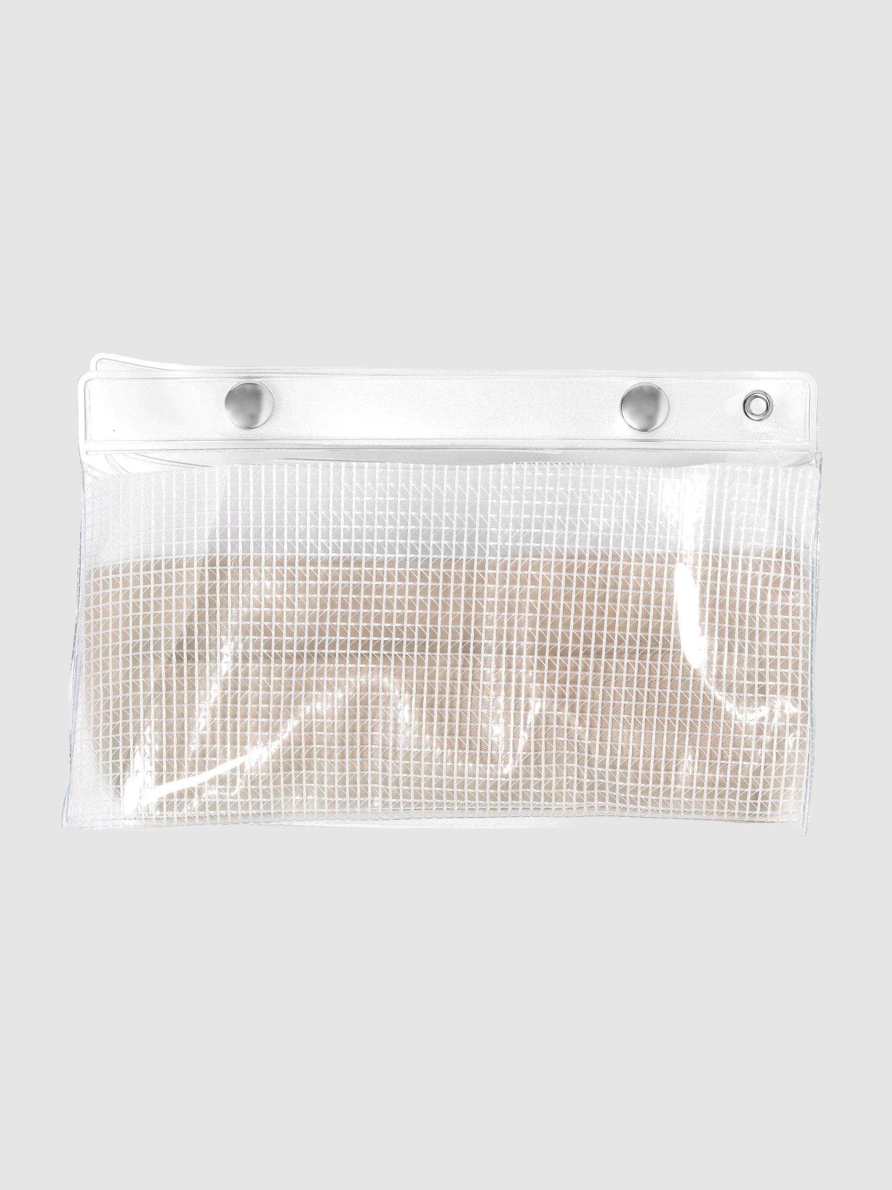 Pouch with Cream liner displayed on a neutral background.