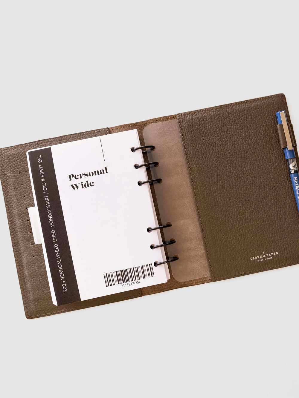Folio System Back Cover | Cloth & Paper