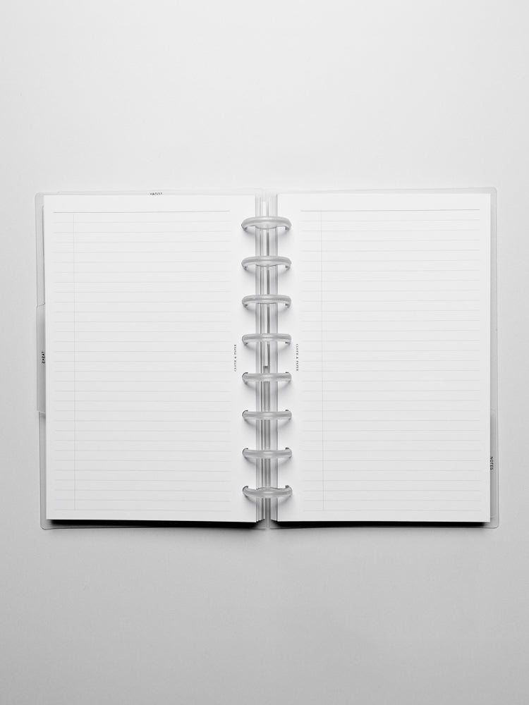 Weekly Task Planner Inserts in the size Half Letter.