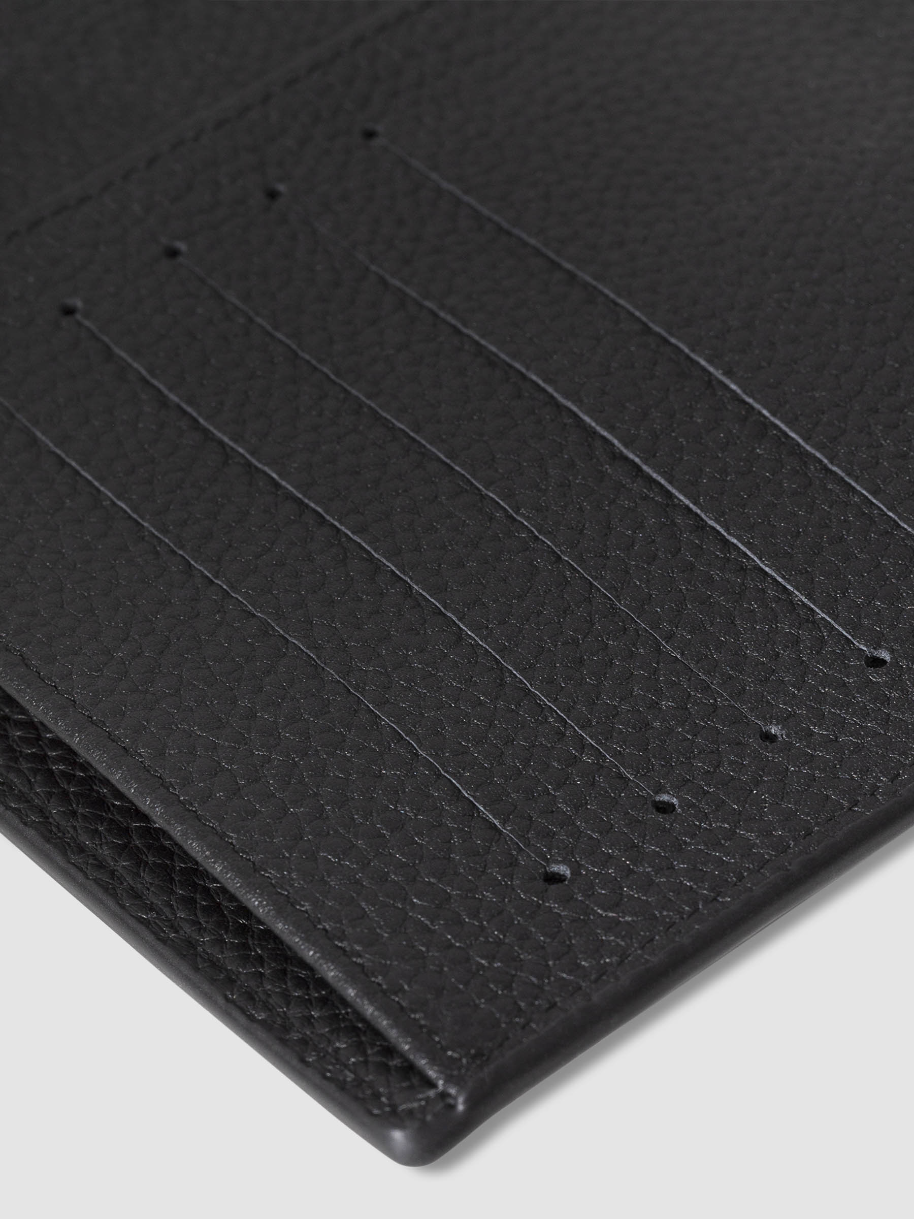 Closeup of credit card slots.