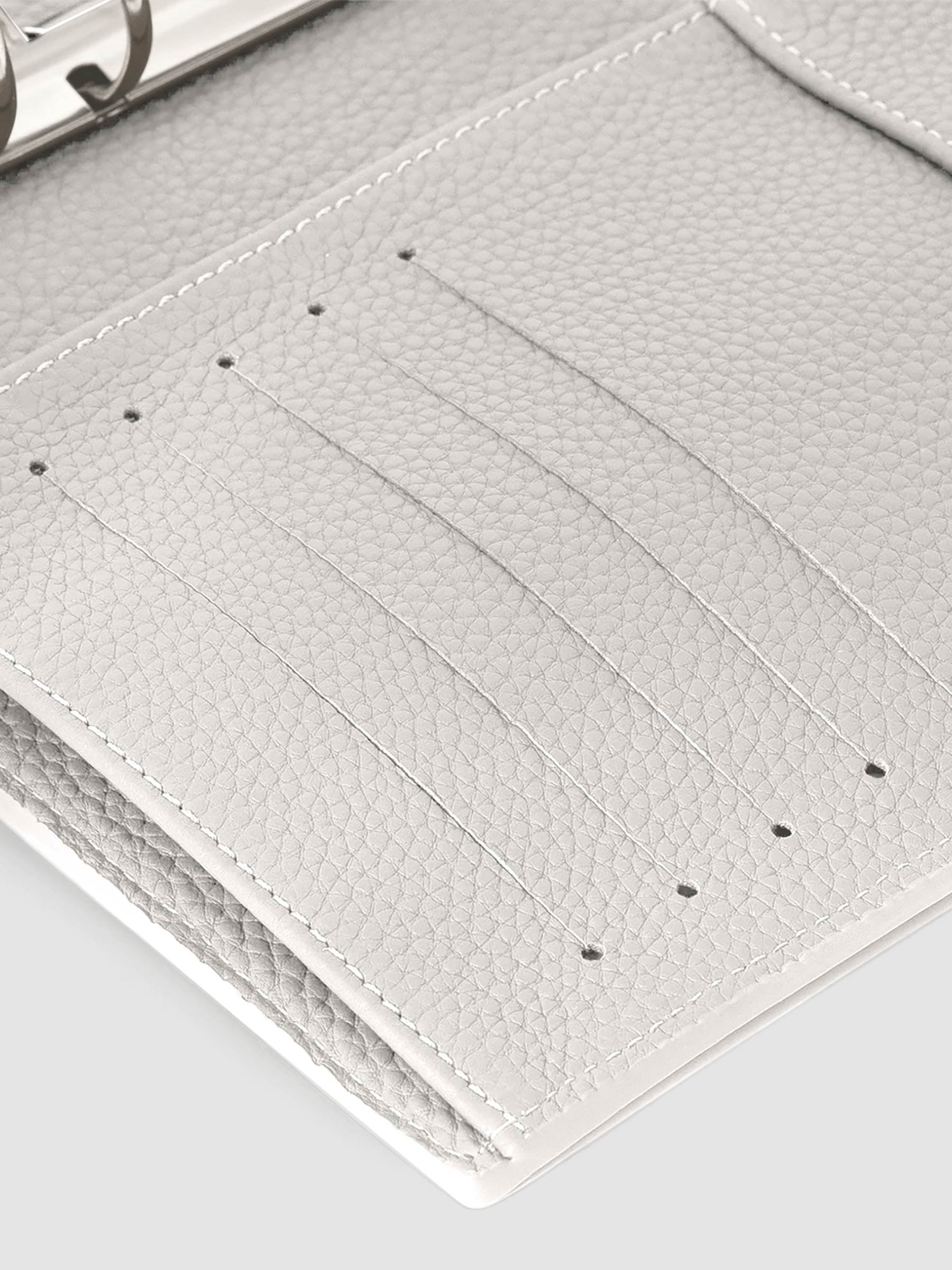 Closeup of credit card slots.