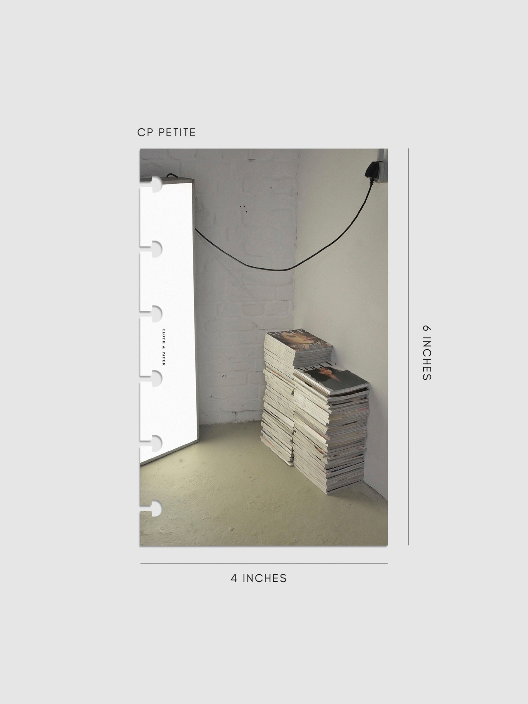 Digital mockup of dashboard in CP Petite sizing.