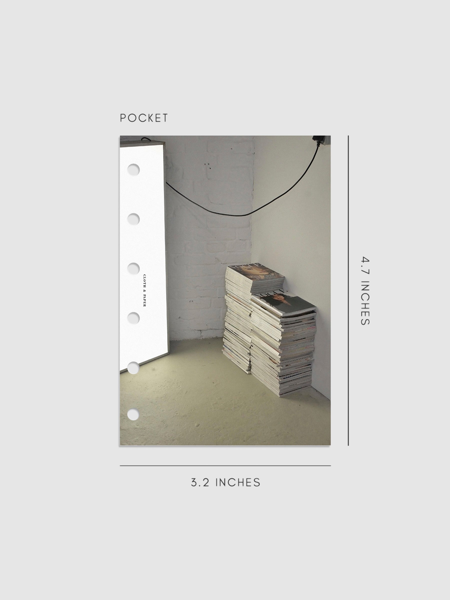 Digital mockup of dashboard in Pocket sizing.