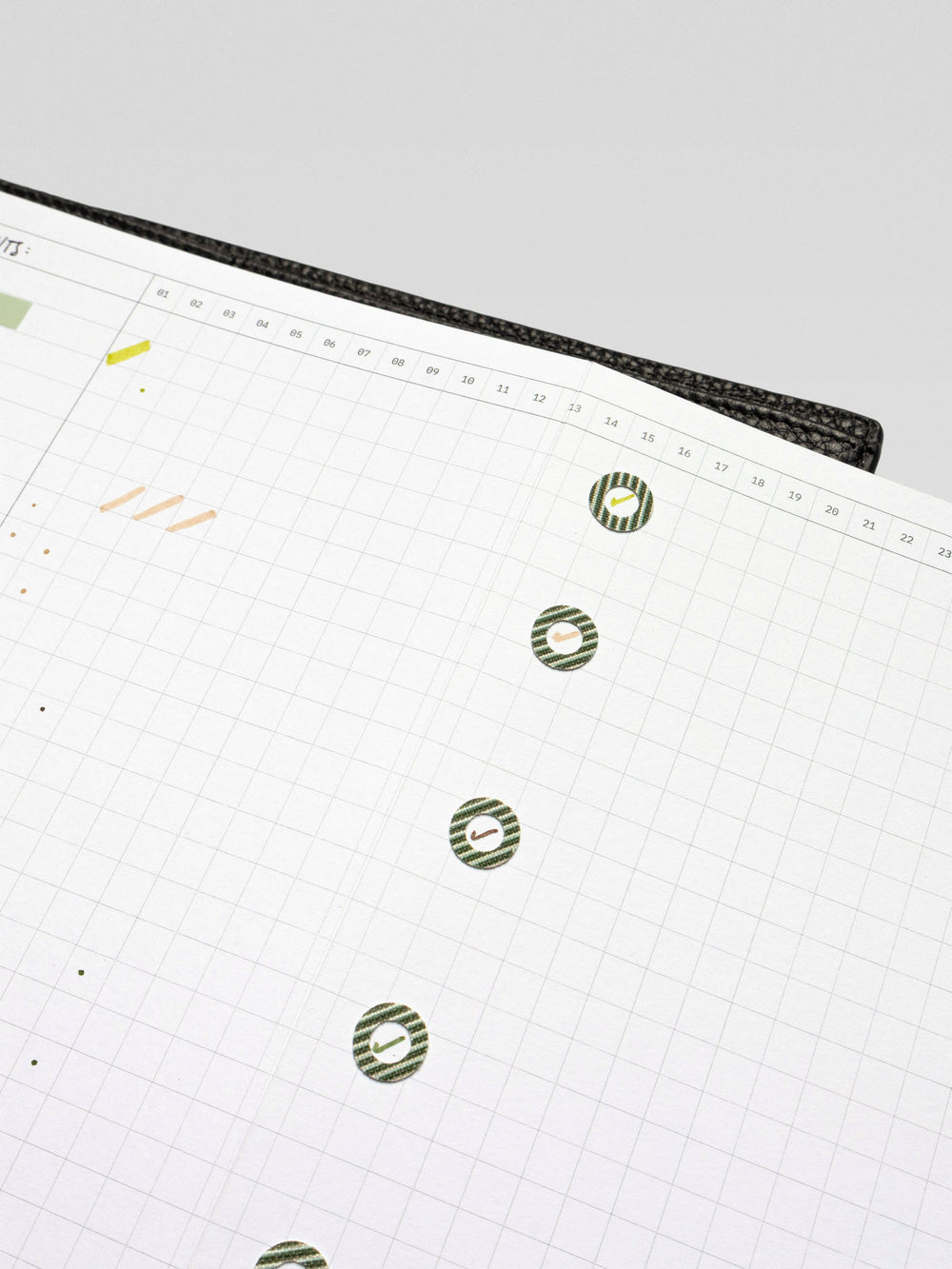 Habits Fold Out Planner Insert | Cloth & Paper