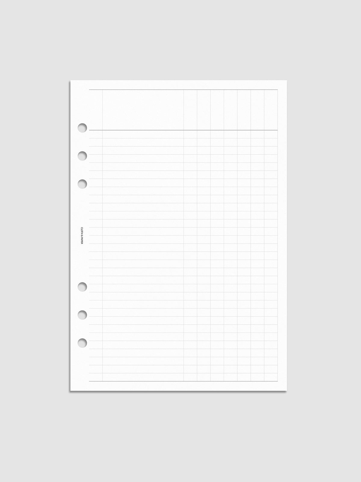 Task Sorting Planner Insert | Inbox & Checklist Pages | Cloth & Paper