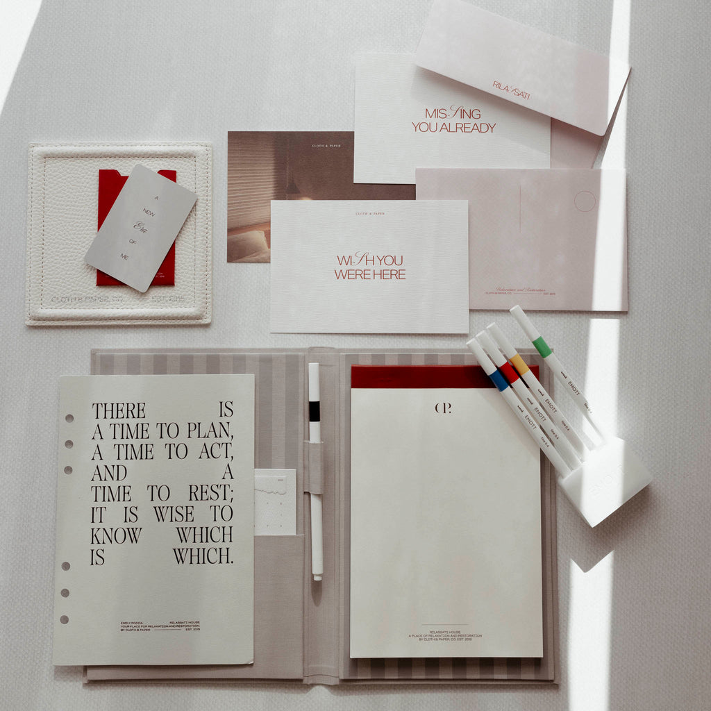 The Intention Box: Stationery & Pen Subscription | Cloth & Paper ...