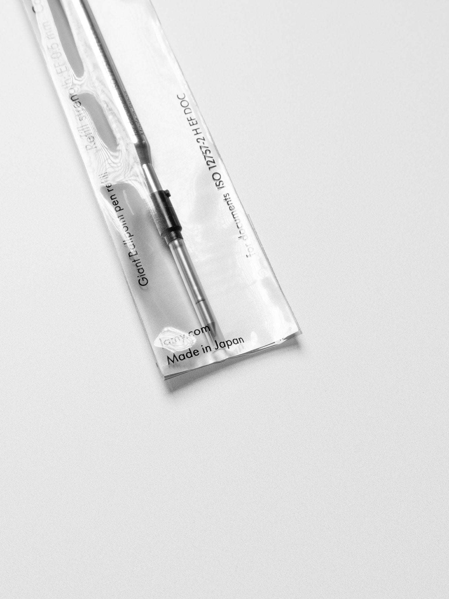 LAMY M17 Jetstream Ballpoint Pen Refill | Fine, shown in packaging close up.