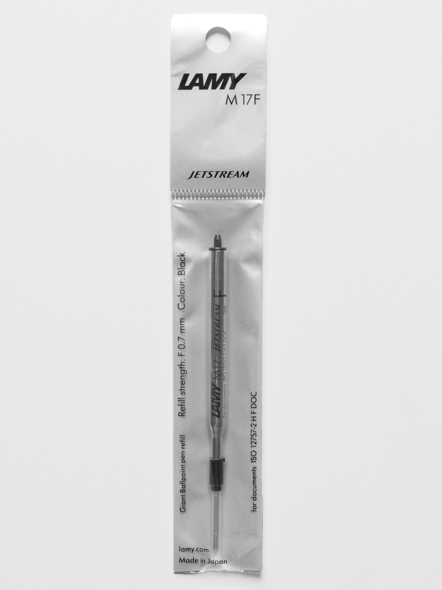 LAMY M17 Jetstream Ballpoint Pen Refill | Fine, shown in packaging.
