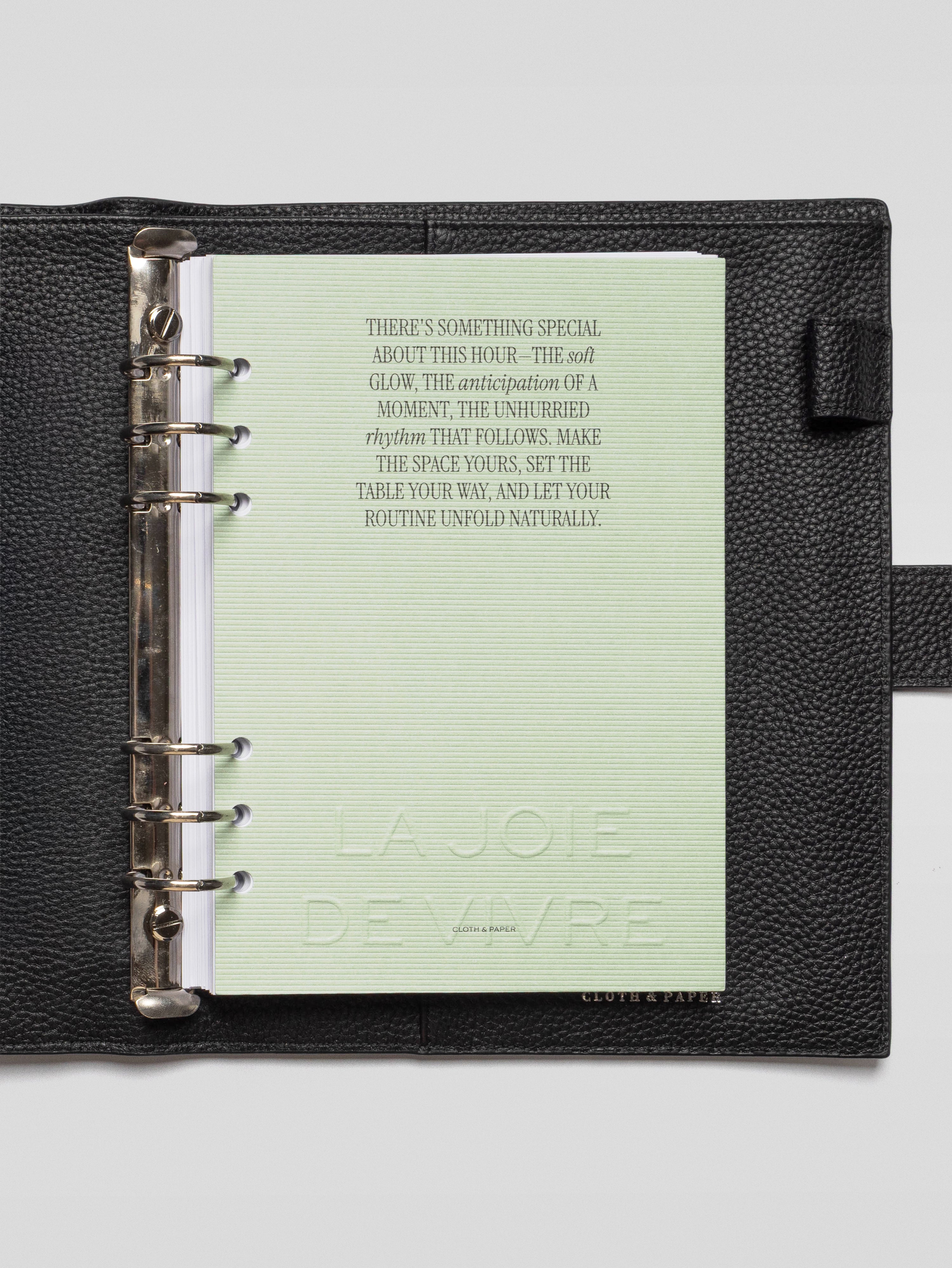 Last Call | La Joie De Vivre Planner Dashboard