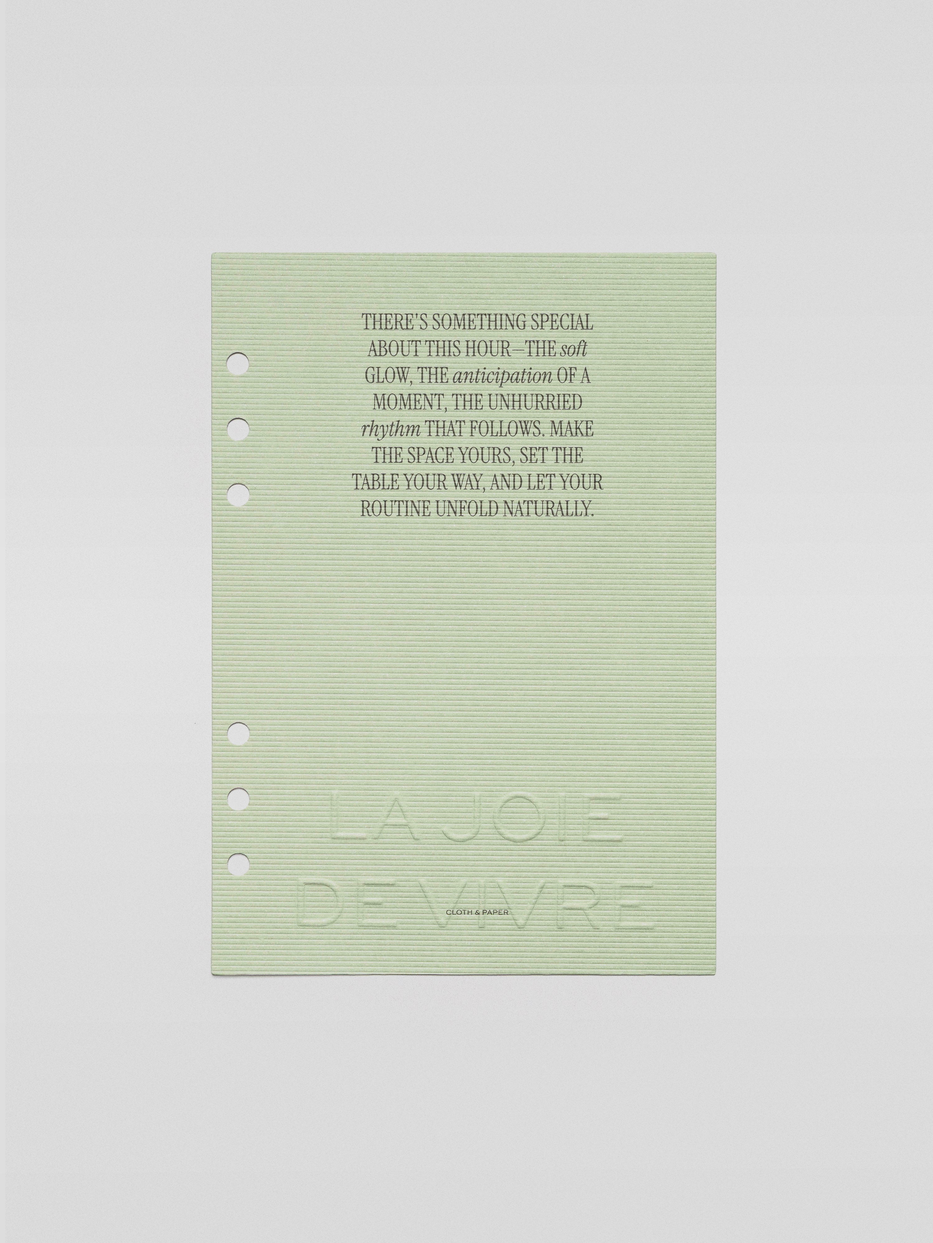 Last Call | La Joie De Vivre Planner Dashboard