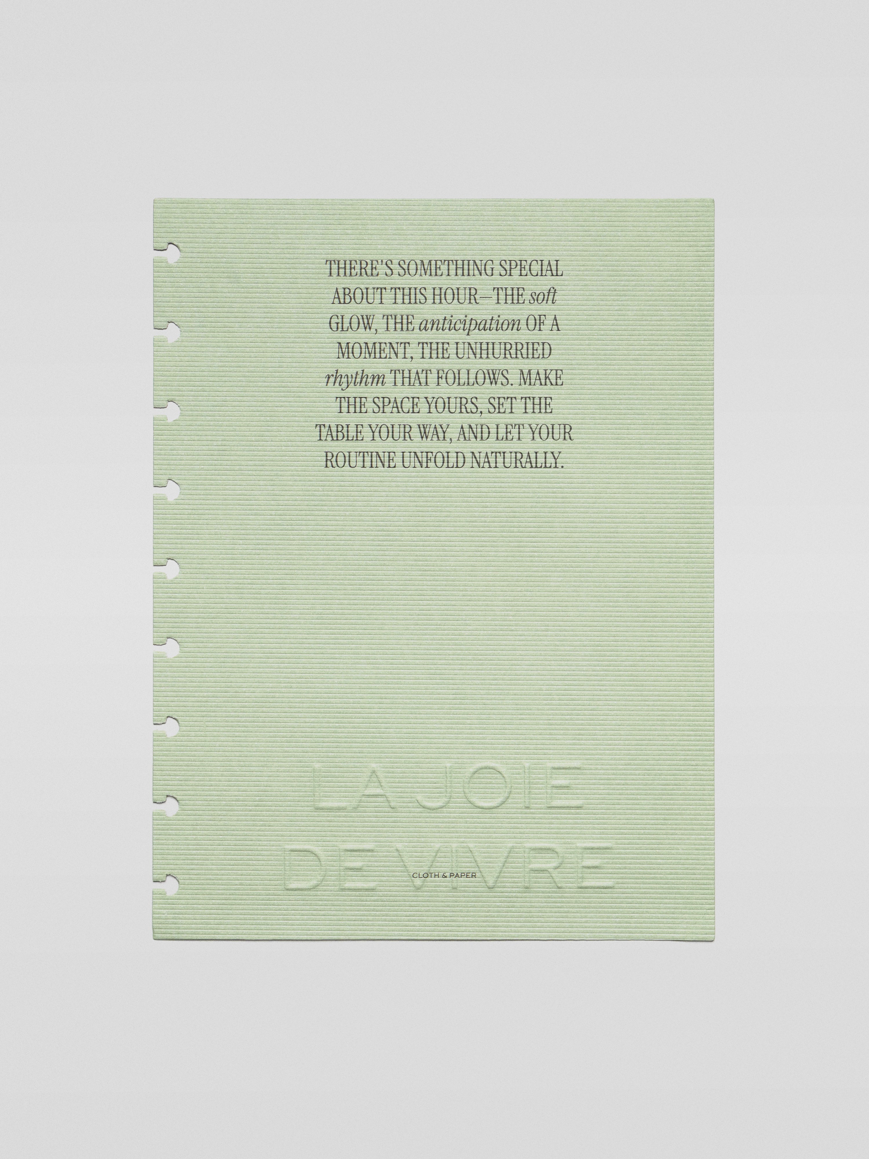 Last Call | La Joie De Vivre Planner Dashboard