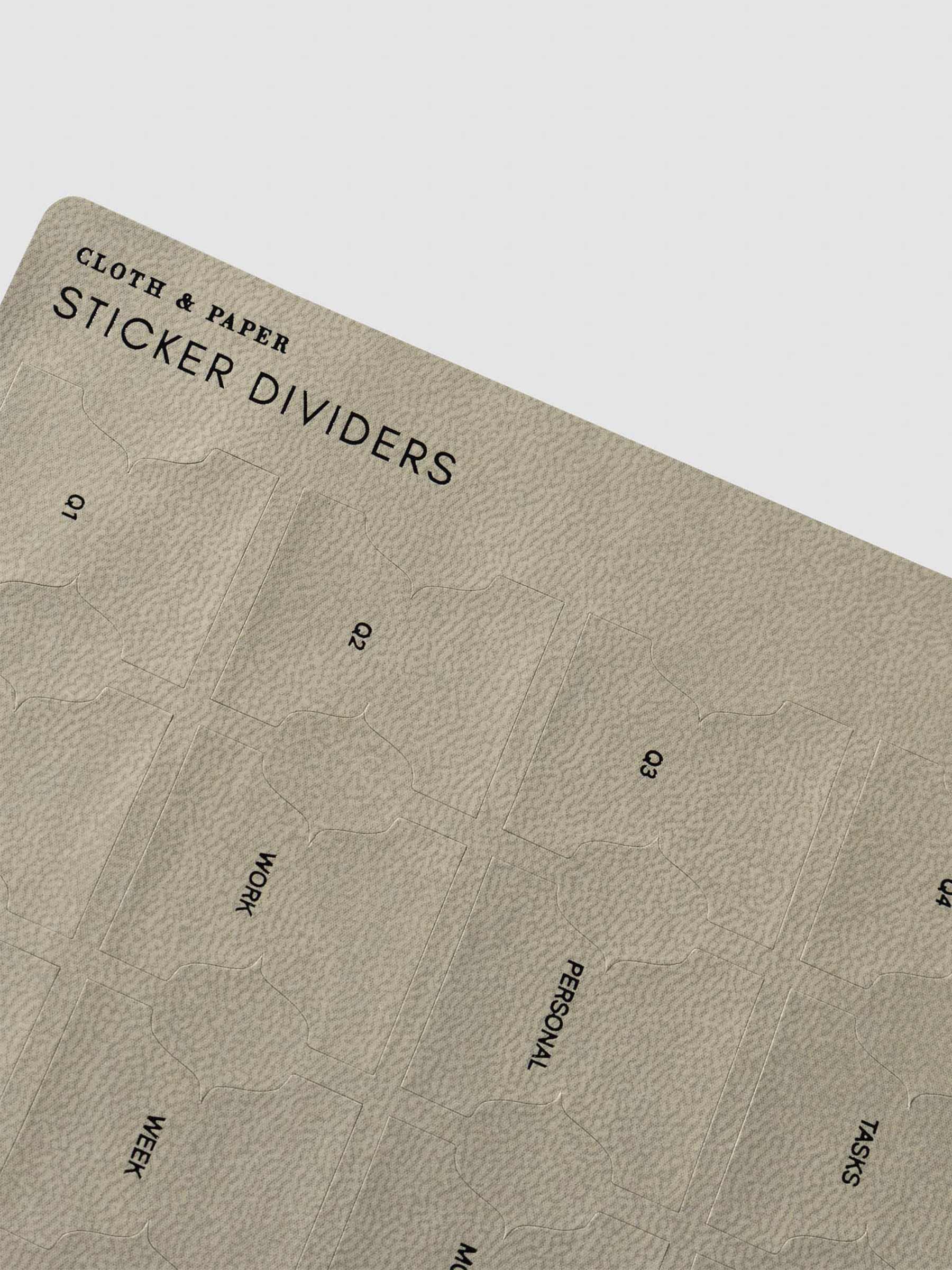 Dividers displayed in their packaging on a neutral background.